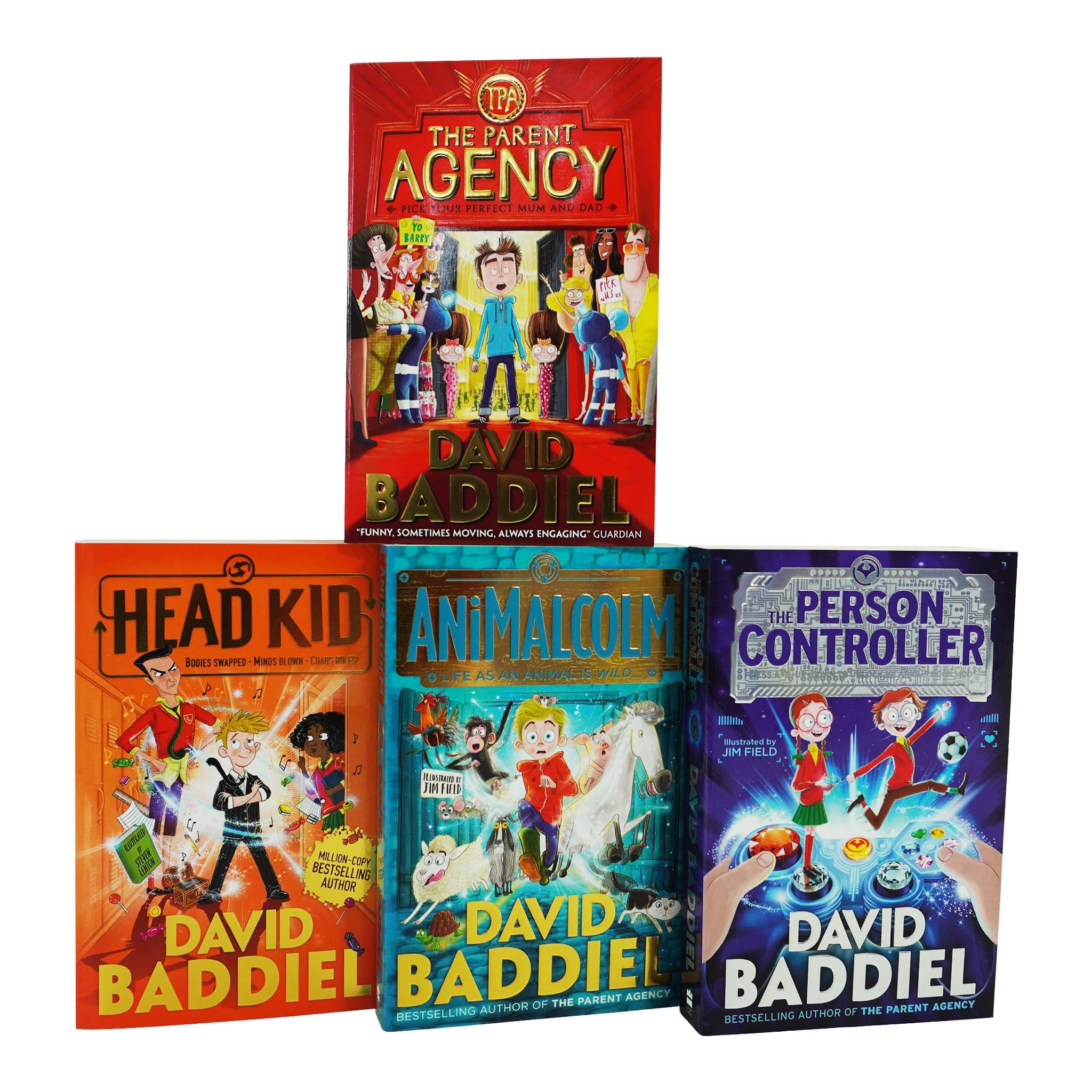 David Baddiel 4 Books Collection Set - Ages 9-14 - Paperback