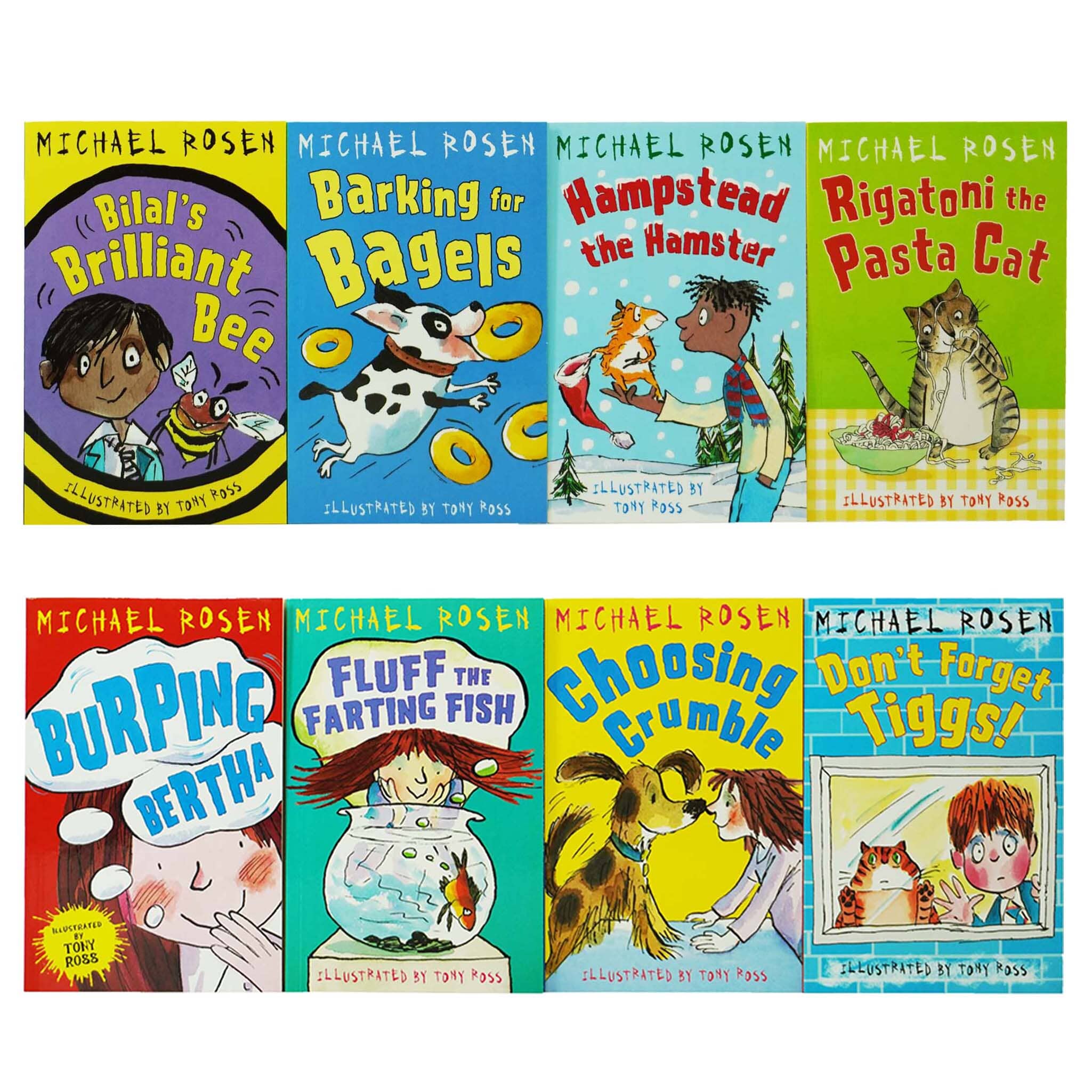Rosen and Ross Series by Michael Rosen: 8 Books Collection Set - Age 5-9 - Paperback