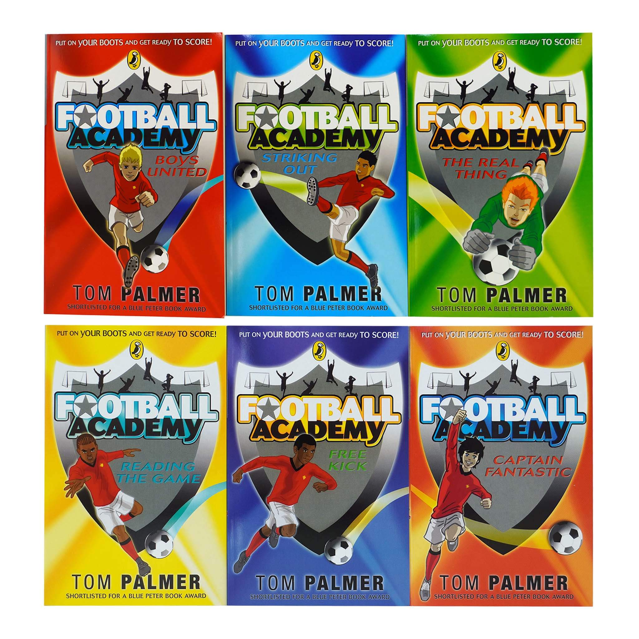 Football Academy Series By Tom Palmer 6 Books Collection - Ages 7-9 - Paperback