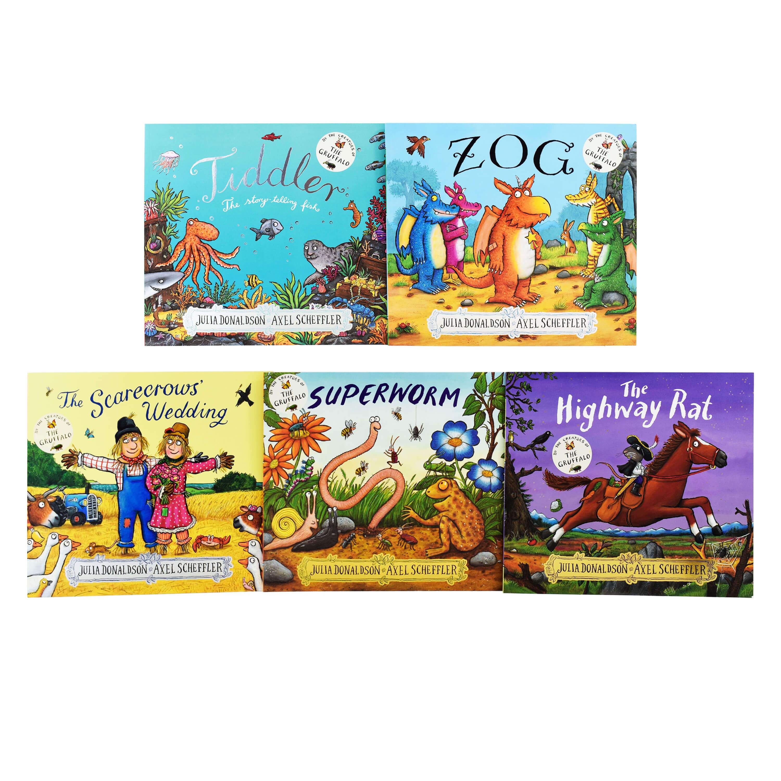 Julia Donaldson The Highway Rat 5 Books Collection Set - Ages 5-7 - Paperback