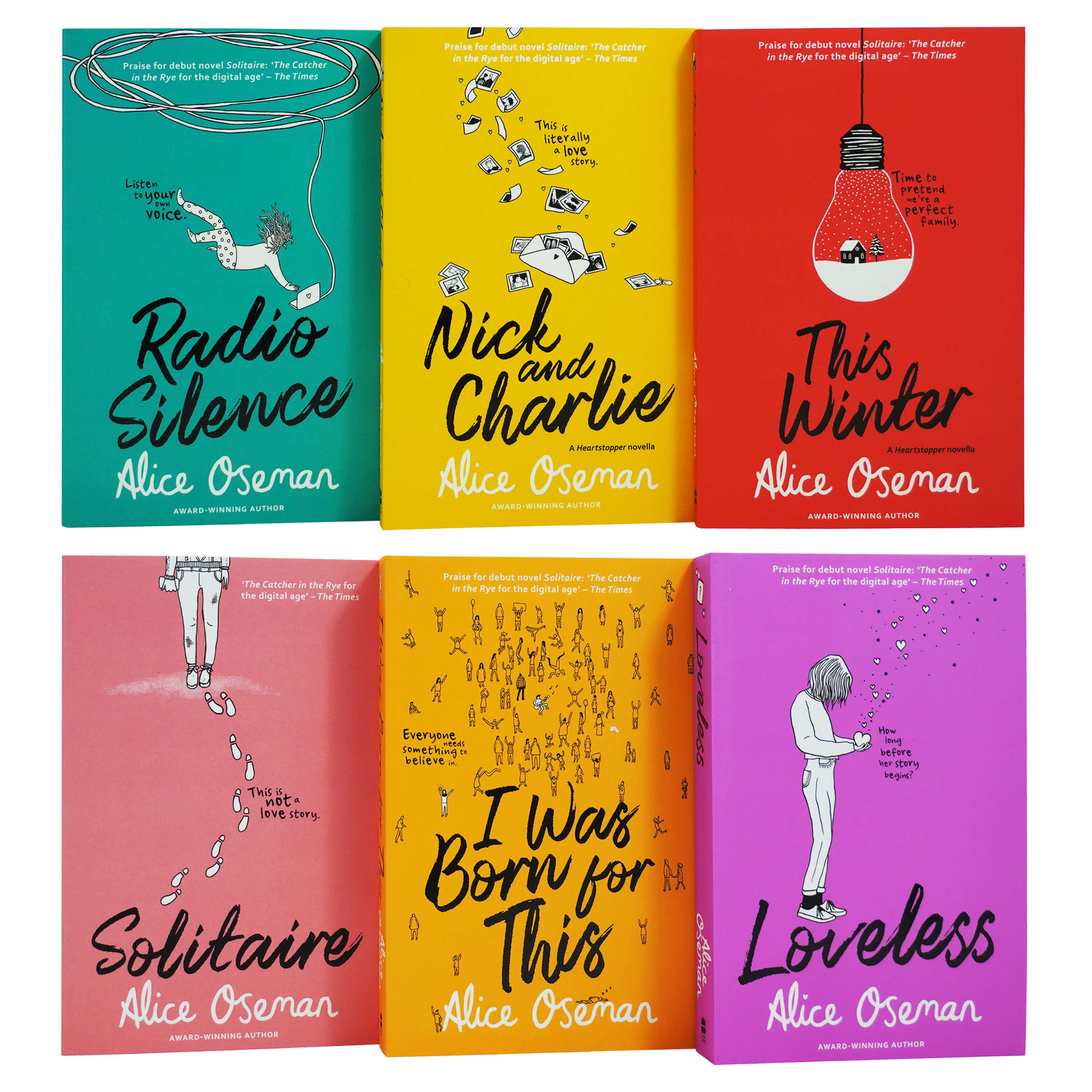 Alice Oseman Heartstopper Collection 10 Book Set - Age 13+ - Paperback