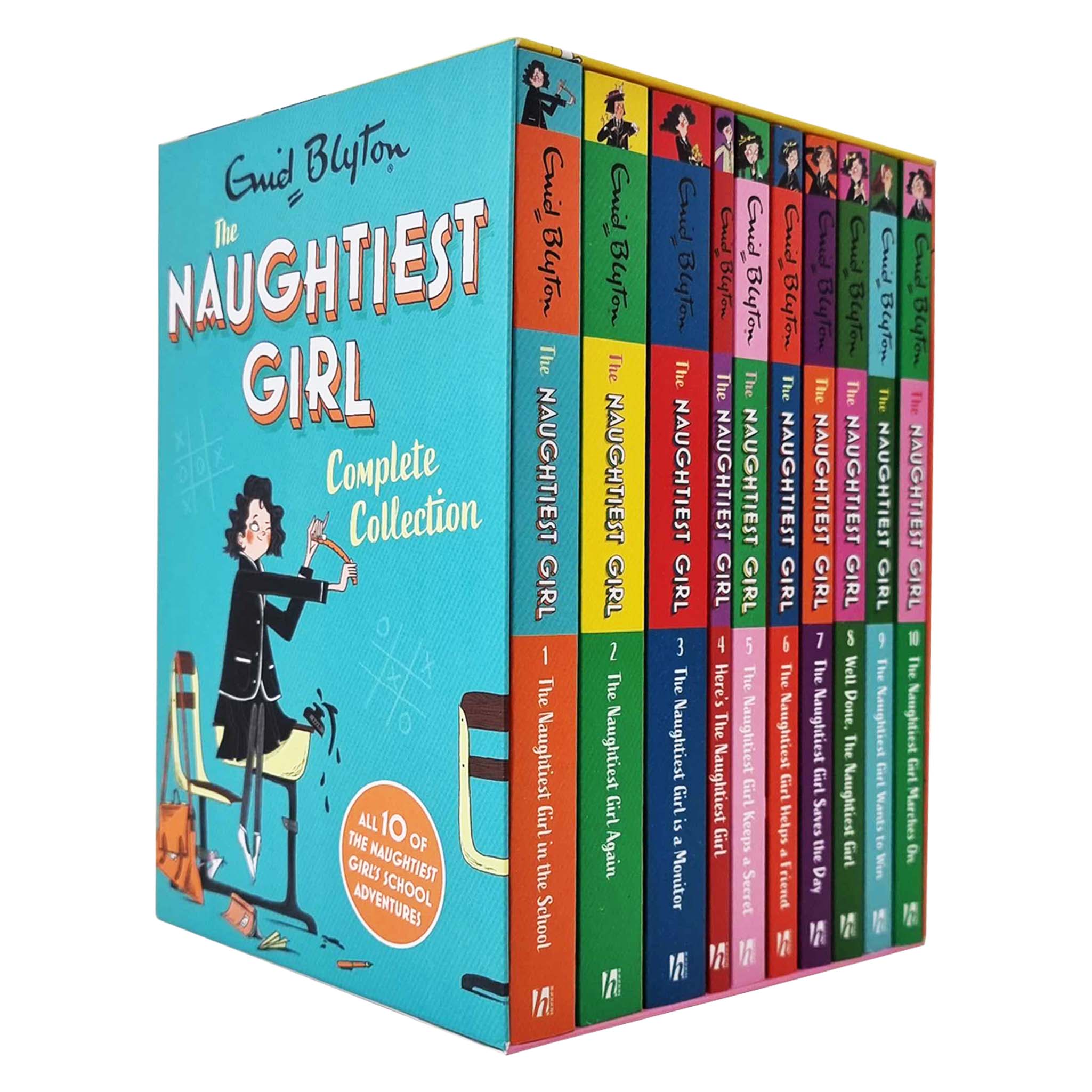 Enid Blyton Naughtiest Girl 10 Book Collection - Age 9-14 - Paperback