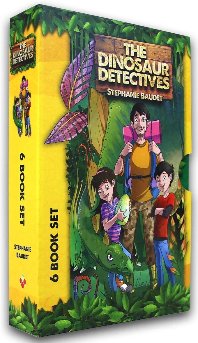 The Dinosaur Detectives 6 Books Collection Set by Stephanie Baudet - Ages 7-11 - Paperback