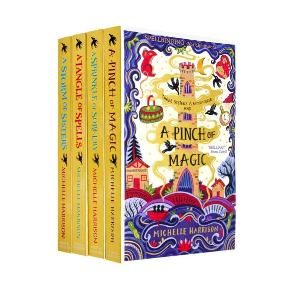 A Pinch of Magic Adventure By Michelle Harrison 4 Books Collection Set - Ages 8+ - Paperback