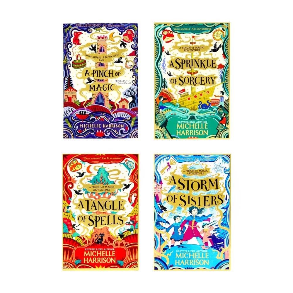 A Pinch of Magic Adventure By Michelle Harrison 4 Books Collection Set - Ages 8+ - Paperback