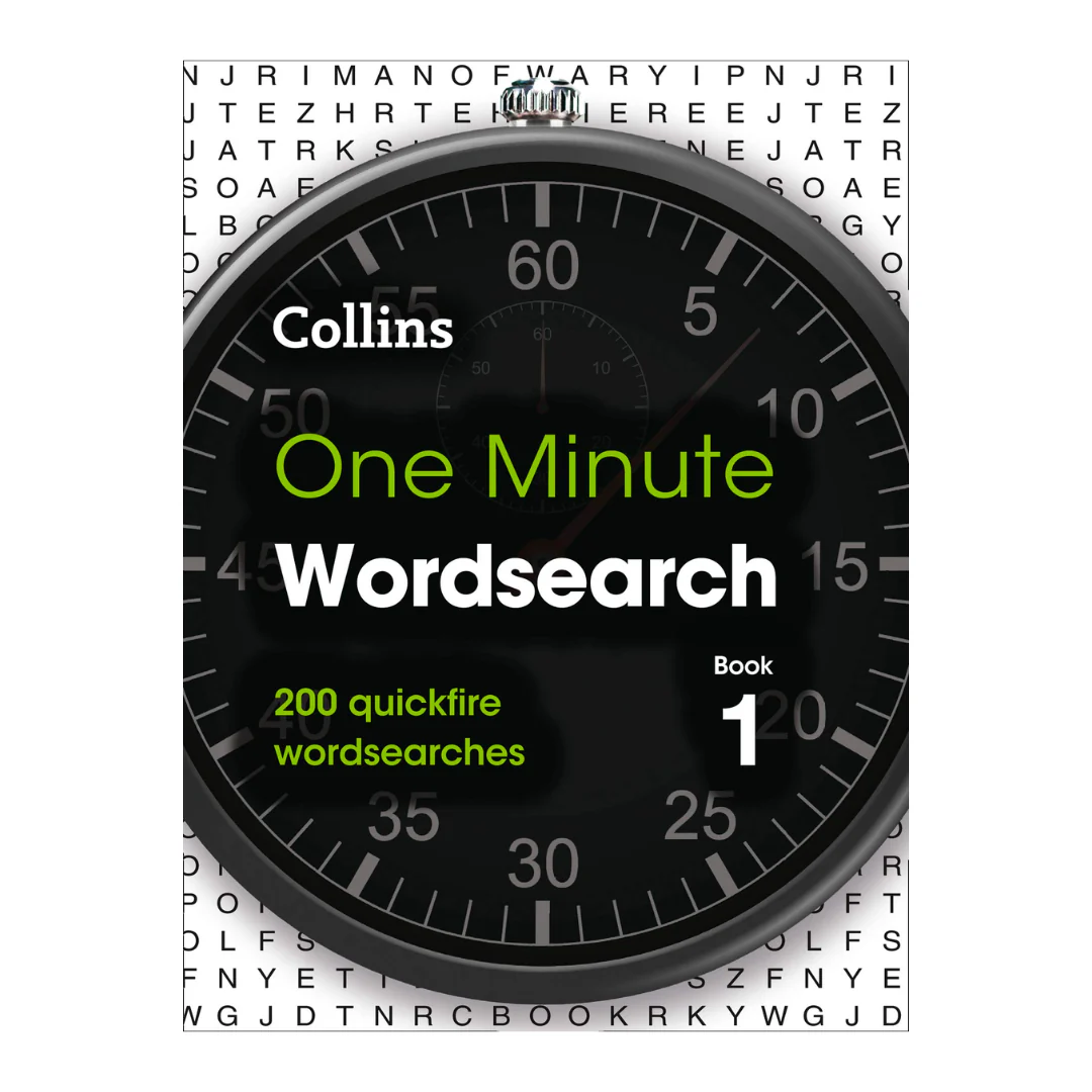 One Minute Wordsearch Book 1: 200 Quickfire Wordsearches