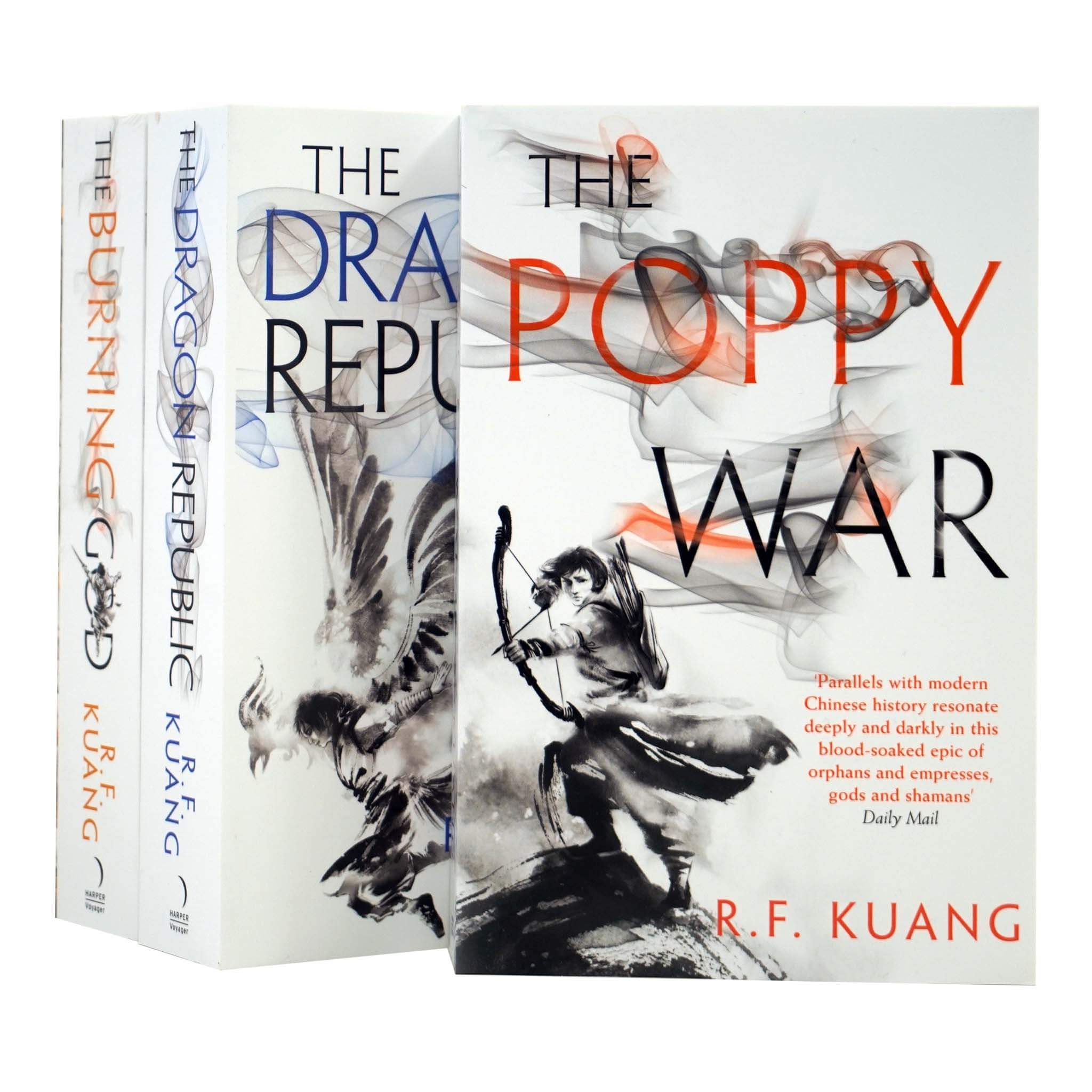 The Poppy War Series 3 Books Collection Set By R.F. Kuang - Fiction - Paperback