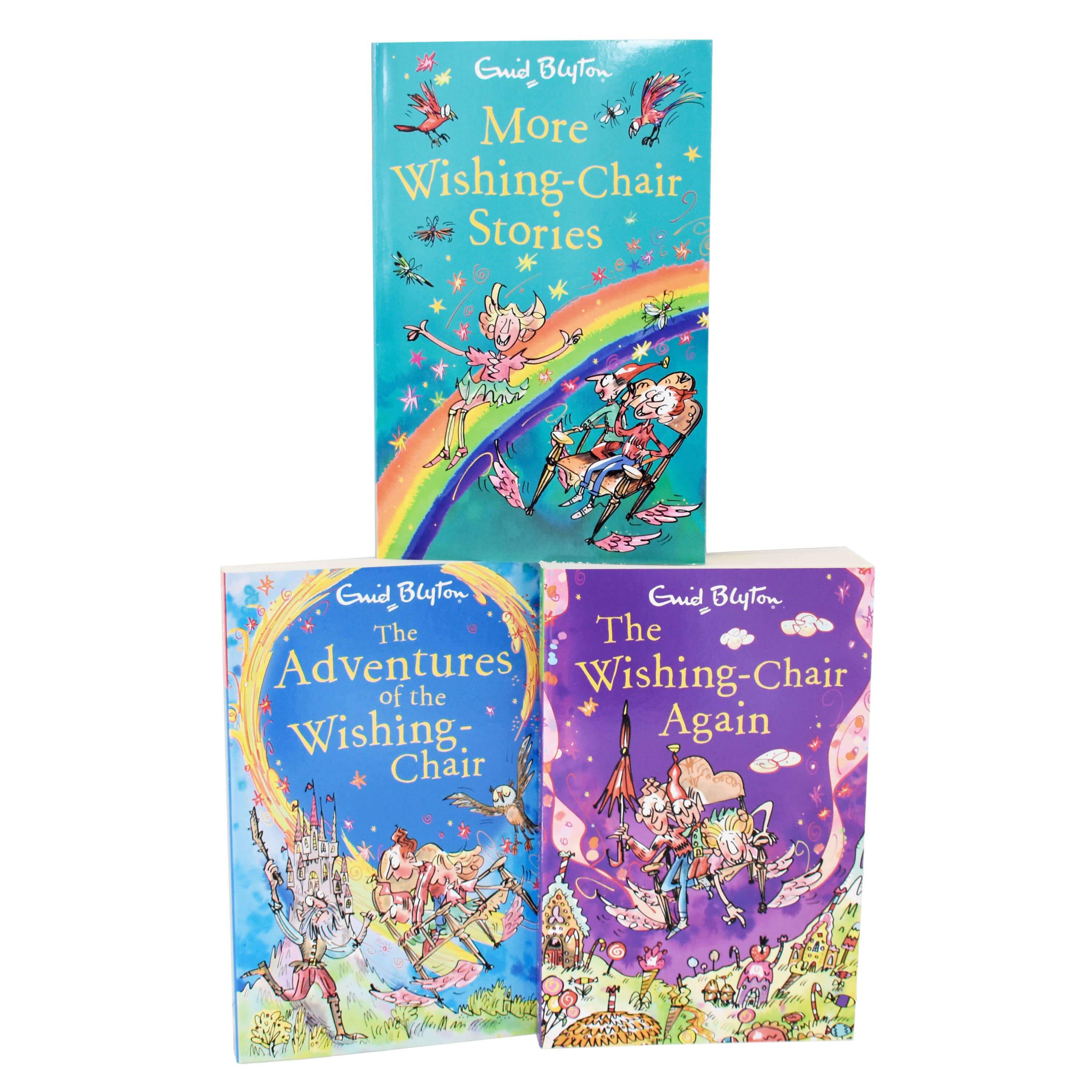 The Wishing Chair 3 Book Collection By Enid Blyton New Cover - Ages 5-7 - Paperback