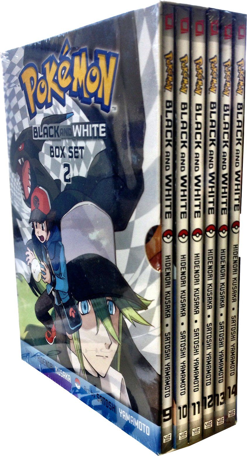 Pokemon Black and White Vol. 9-14 6 Books Box Set by Hidenori Kusaka - 7+ - Paperback