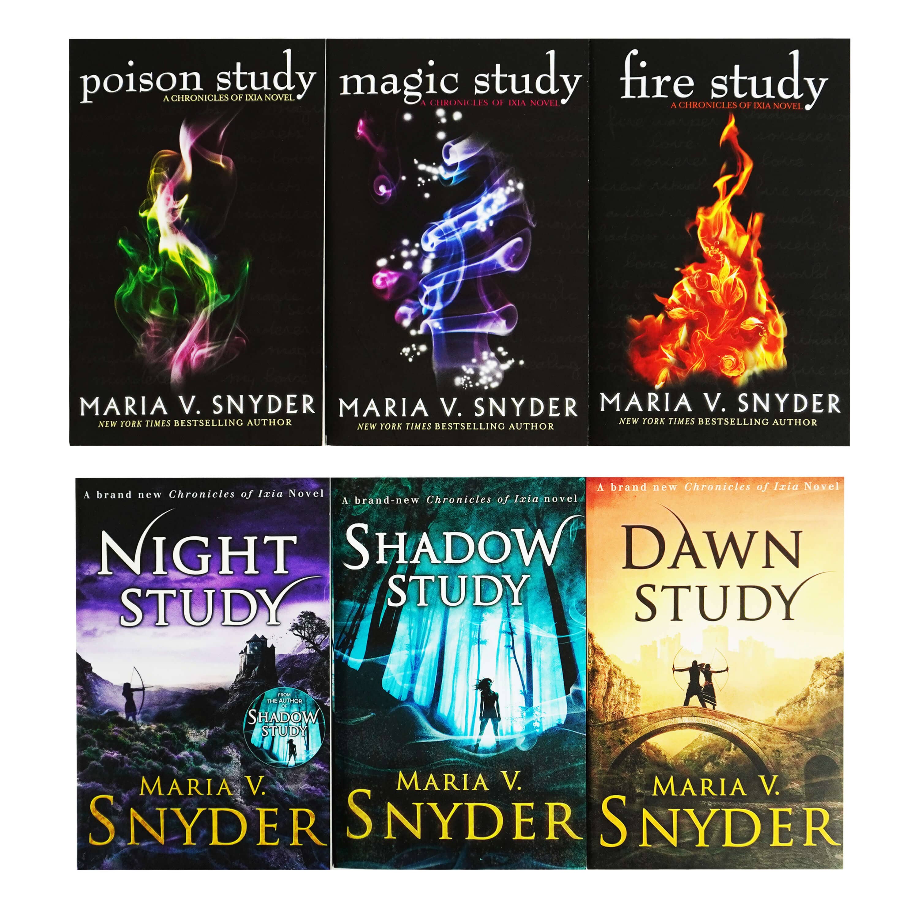 The Chronicles of Ixia Series by Maria V. Snyder 6 Books Box Set - Ages 11+ - Paperback