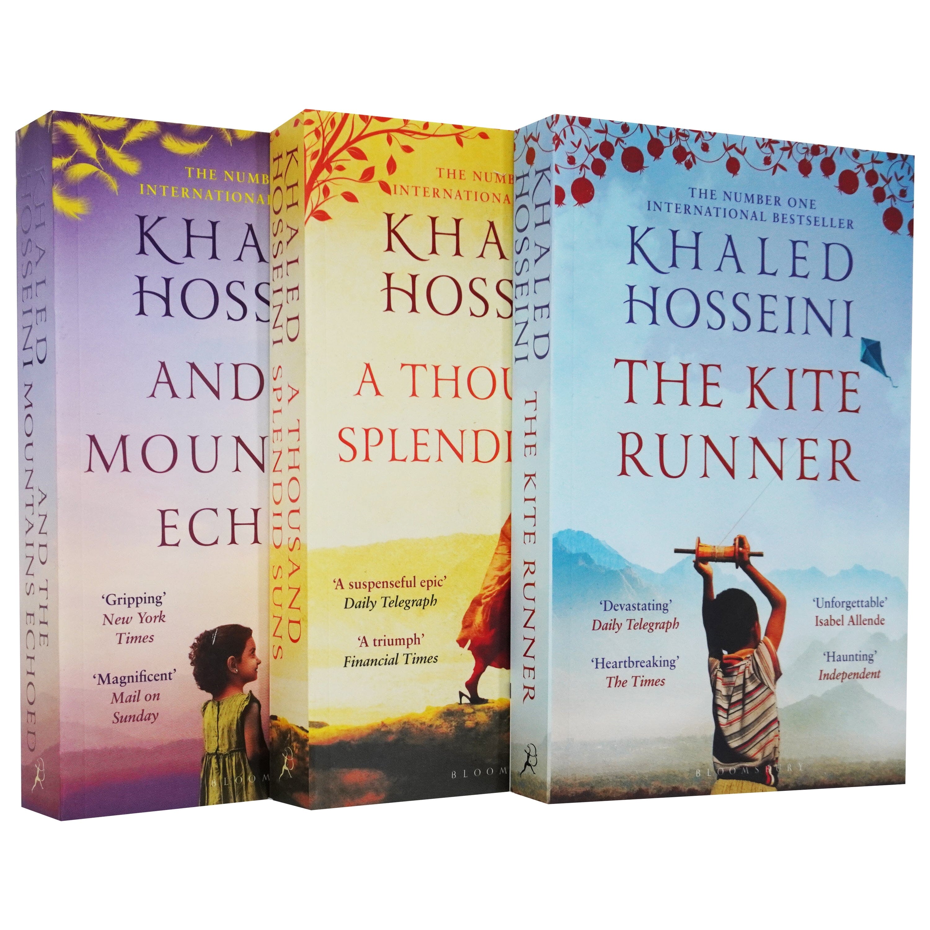 The Kite Runner by Khaled Hosseini 3 Books Collection Set - Fiction - Paperback