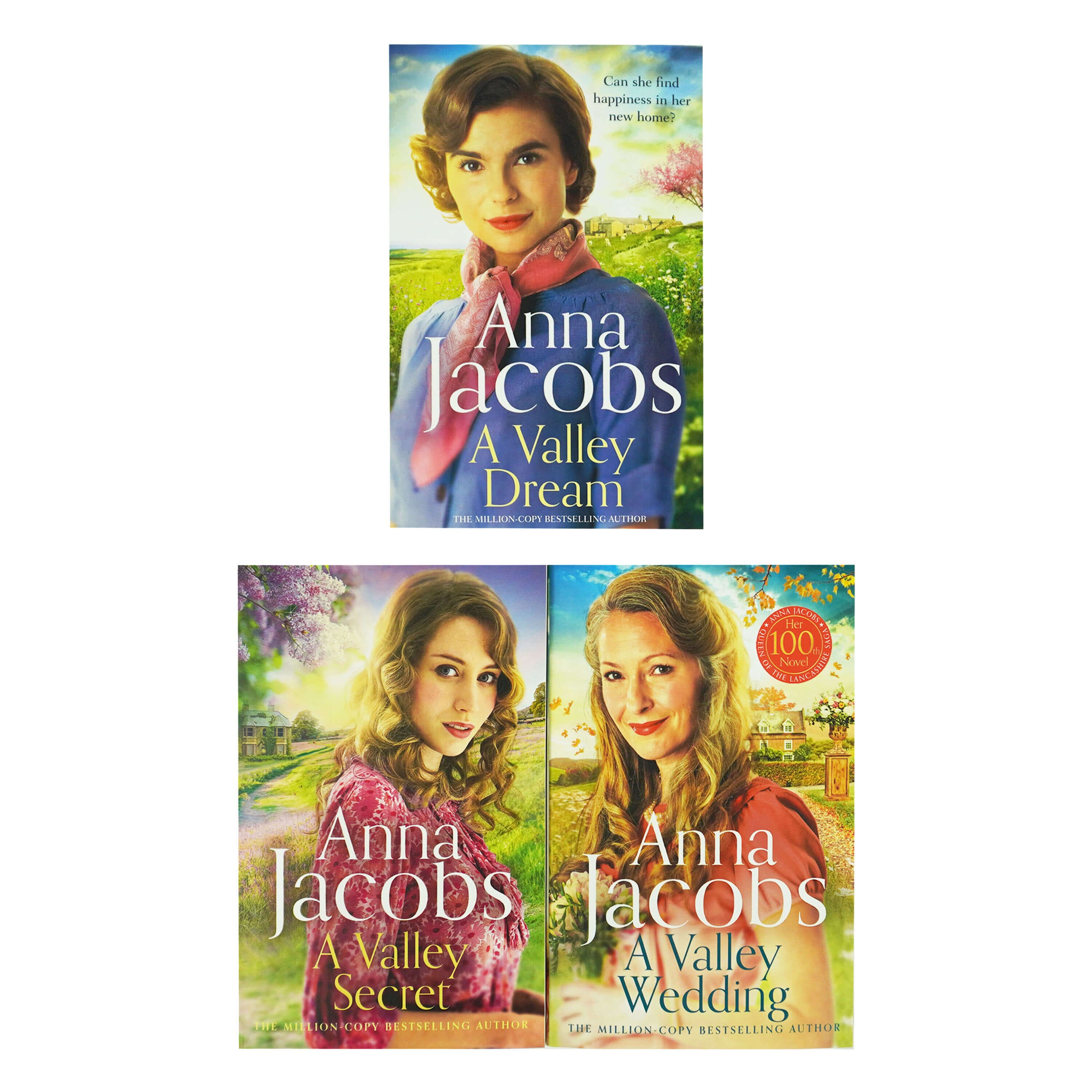 Backshaw Moss Series by Anna Jacobs 3 Books Collection Set - Fiction - Paperback
