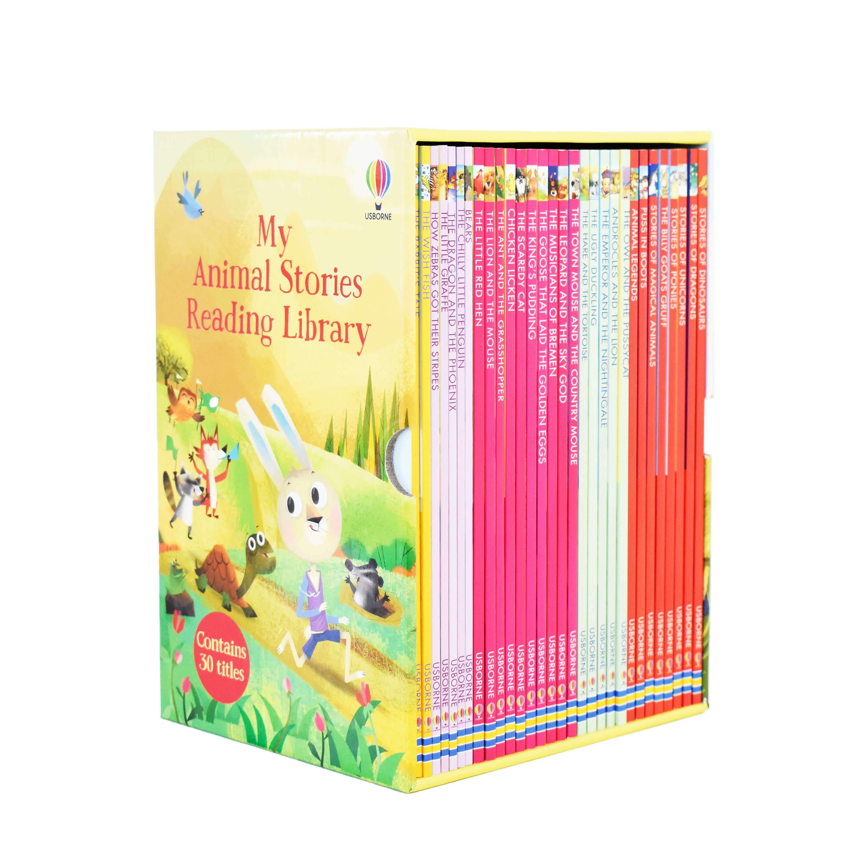 My Animal Stories Reading Library 30 Books Usborne - Ages 5-7 - Paperback