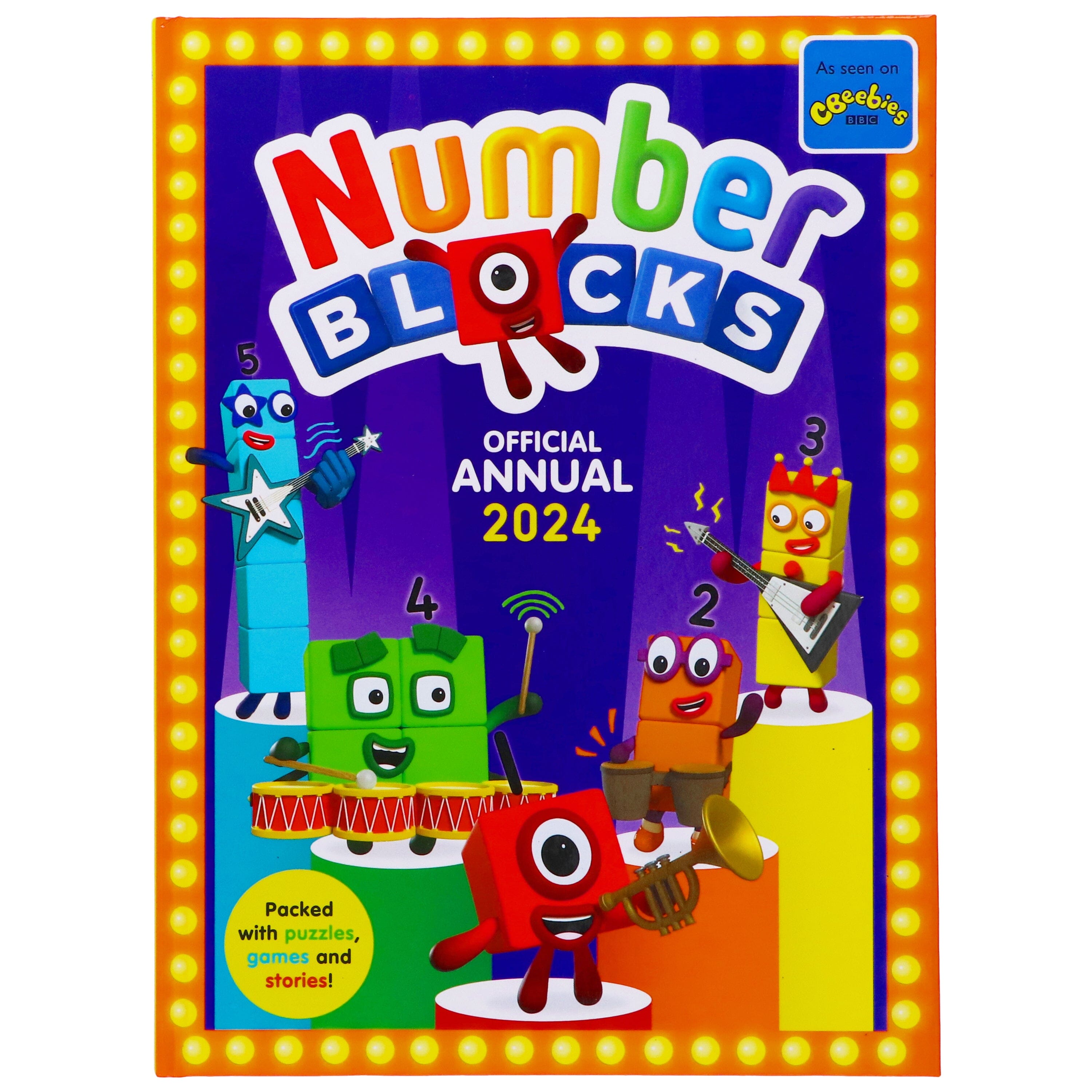 Numberblocks Annual 2024 by Sweet Cherry Publishing - Ages 4+ - Hardback
