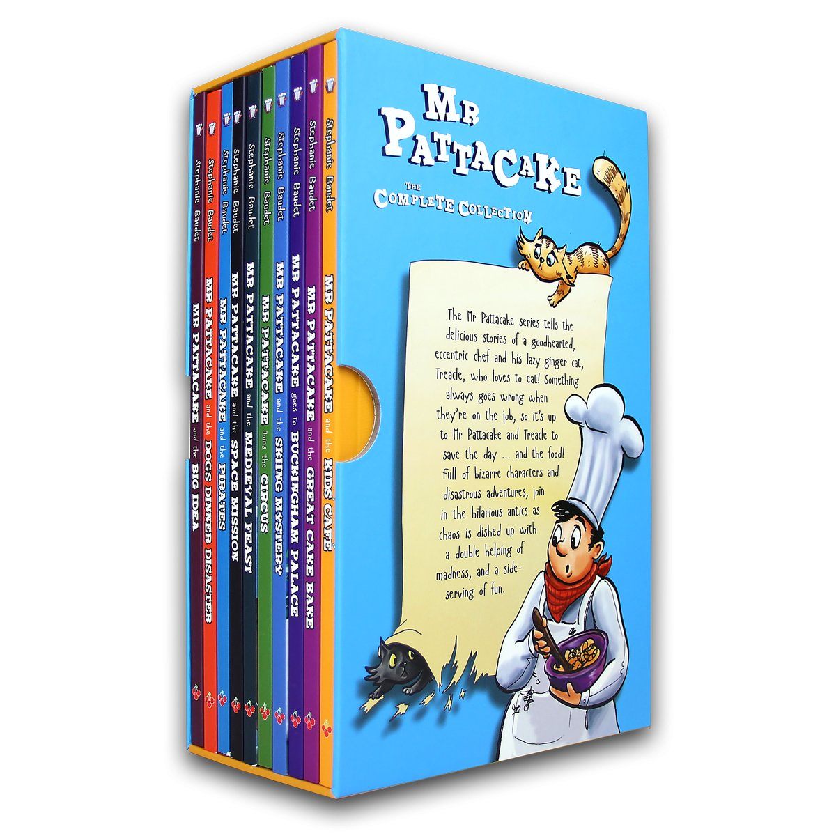 Mr Pattacake The Complete Collection 10 Books by Stephanie Baudet - Ages 7-9 - Paperback