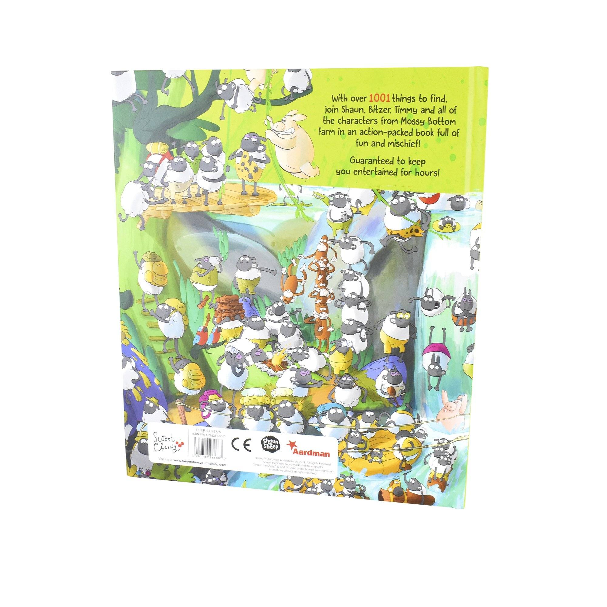 Where's Shaun? (An Official Shaun the Sheep Search-and-Find Book) By Sweet Cherry Publishing - Ages 6-8 - Hardback