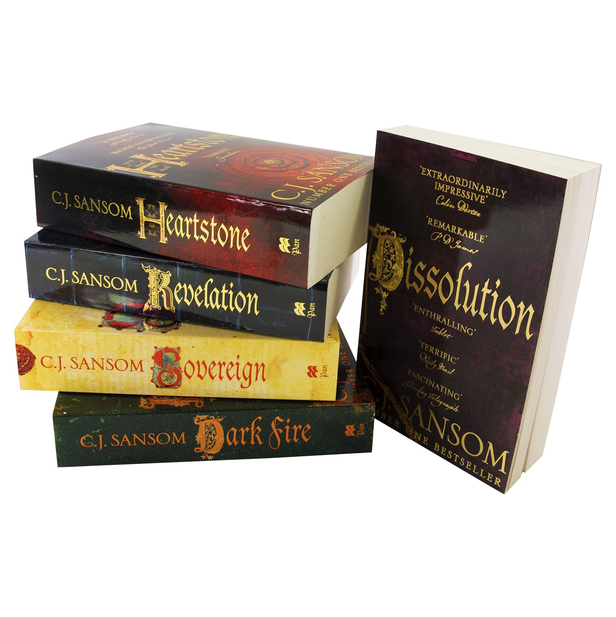 The Shardlake Series 5 Books Collection Set By C J Sansom - Age 18+ - Paperback