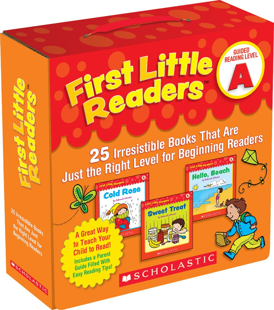 First Little Readers Parent Pack: Guided Reading Level A: 25 Irresistible Books That Are Just the Right Level for Beginning Readers Paperback