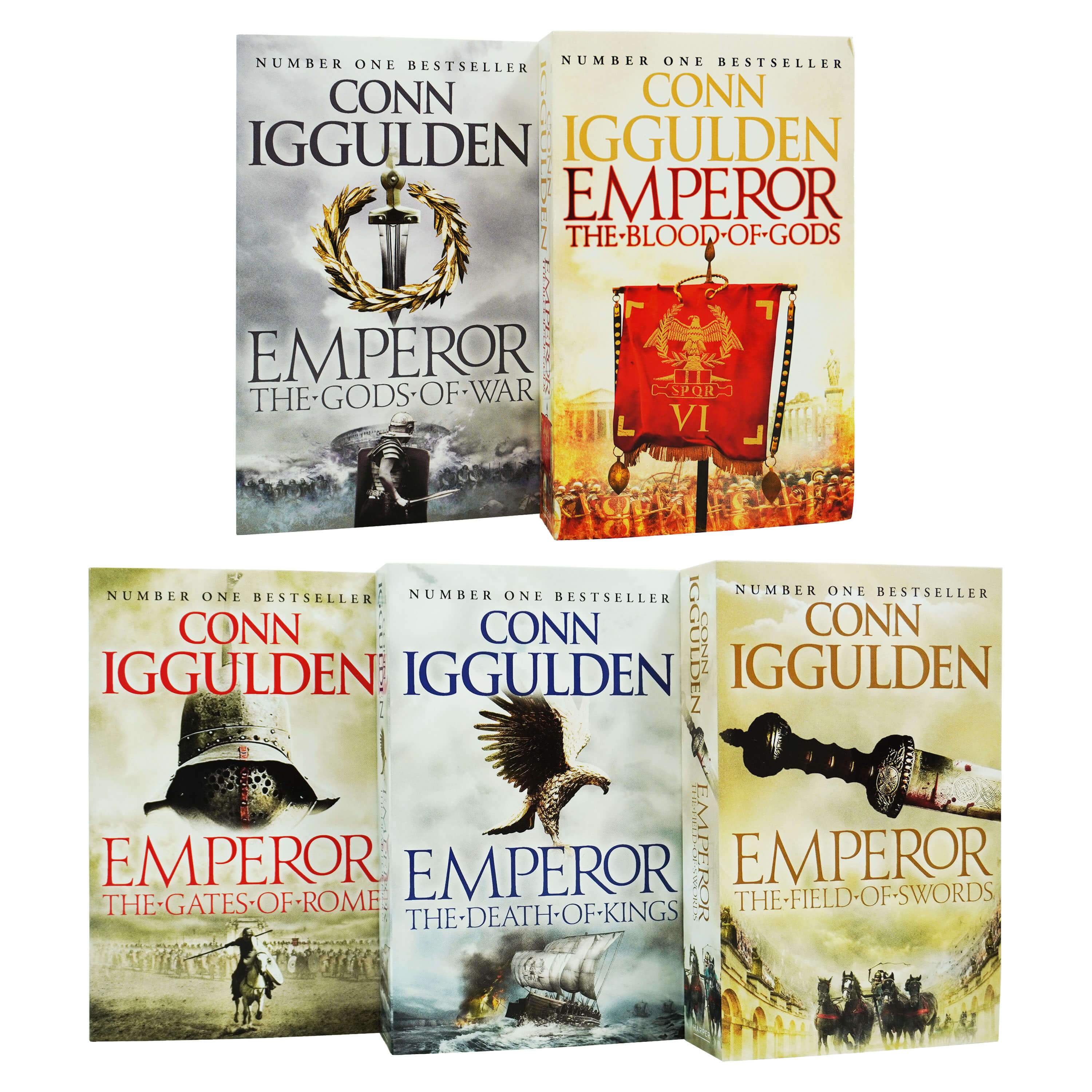 Emperor Series 5 Books Collection Set by Conn Iggulden - Adult - Paperback
