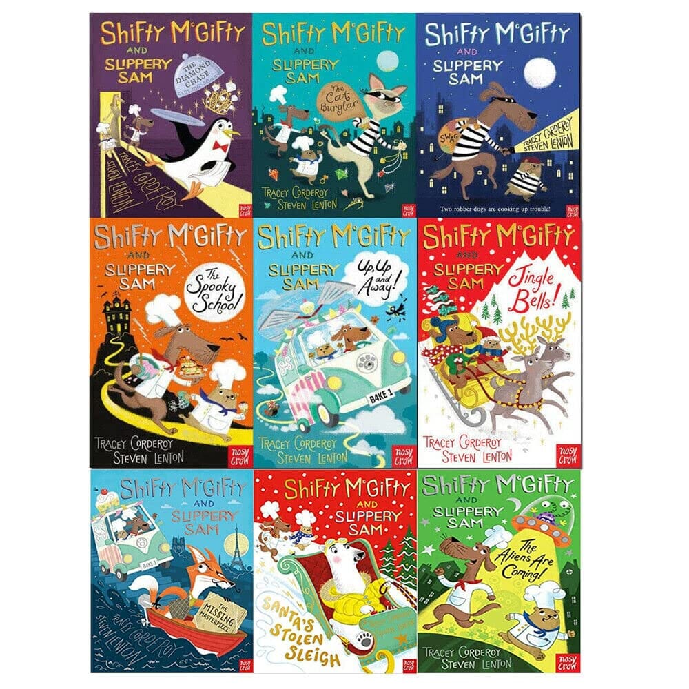 Shifty McGifty and Slippery Sam Series By Tracey Corderoy 9 Books Collection Set - Ages 3-7 - Paperback