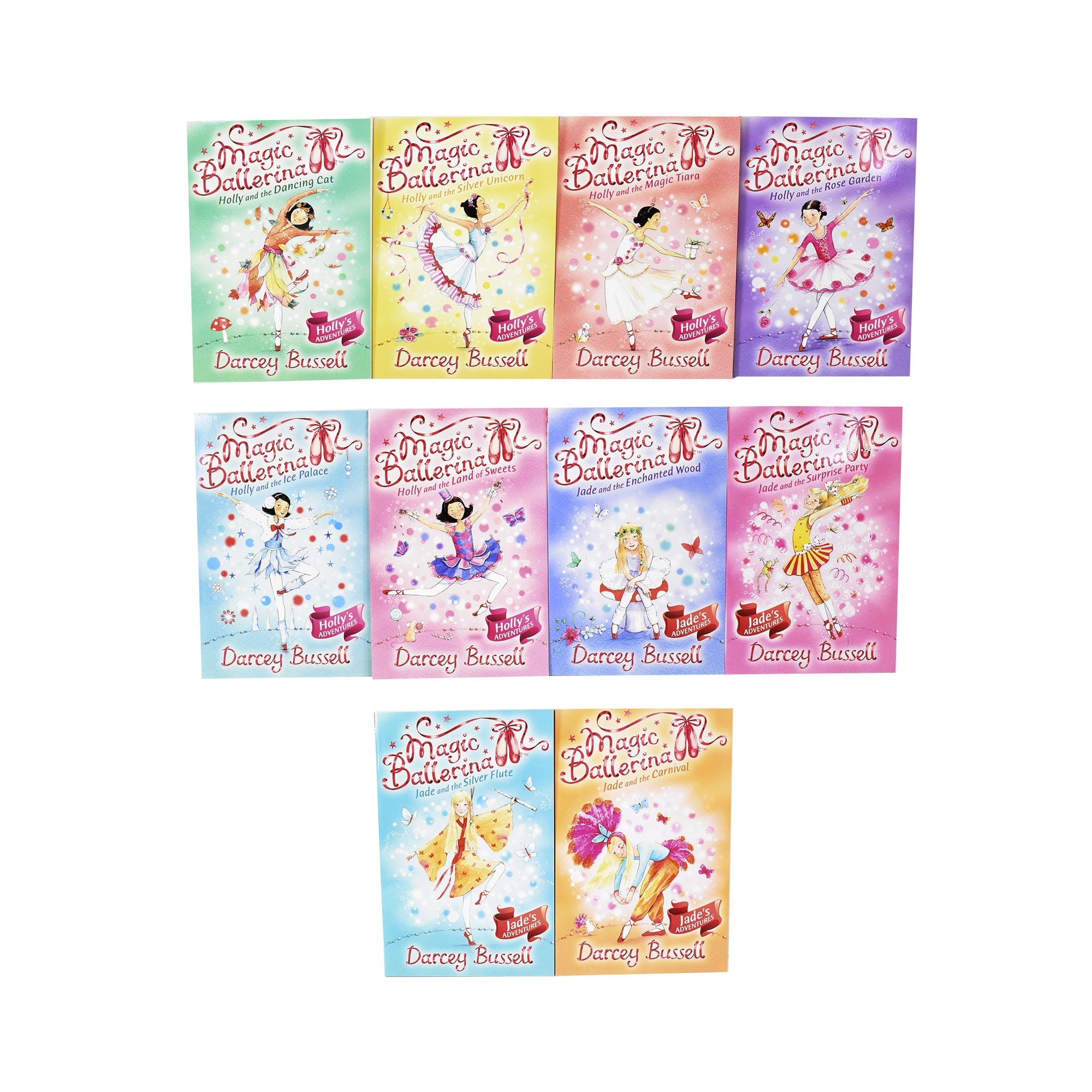 Magic Ballerina 22 Book Collection Set by Darcey Bussel - Ages 7-9 - Paperback