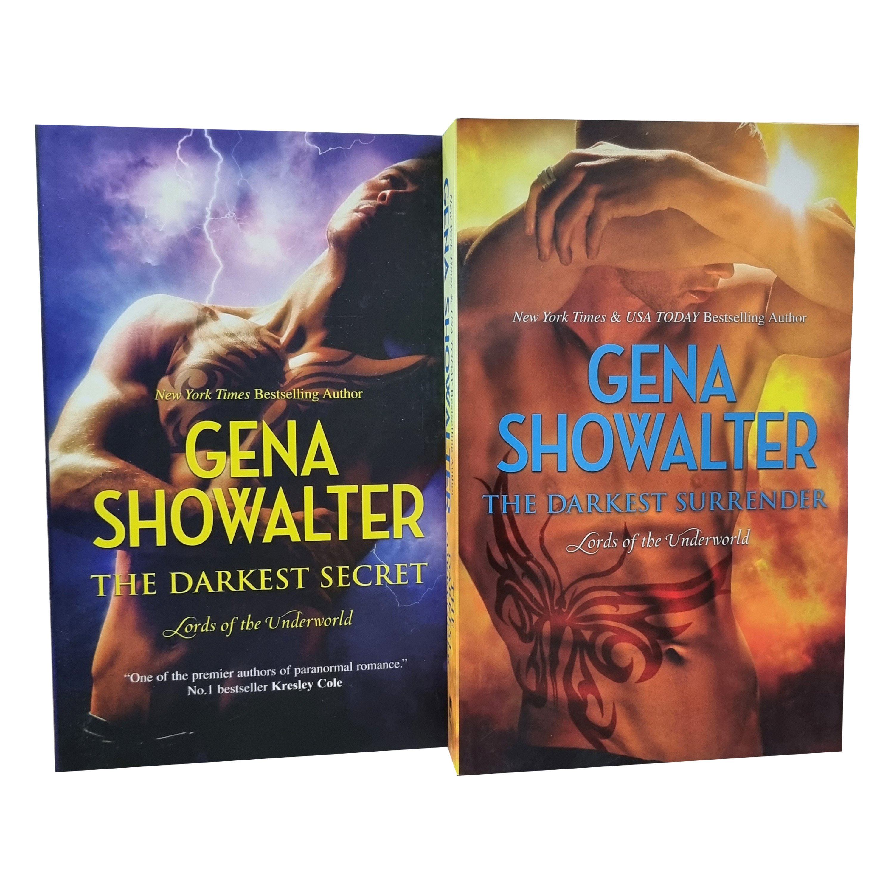 Lords of the Underworld by Gena Showalter 2 Books Collection Set - Fiction - Paperback