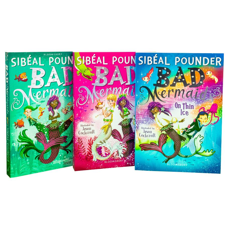 Bad Mermaids 3 Books Collection Set By Sibeal Pounder - Ages 9-14 - Paperback