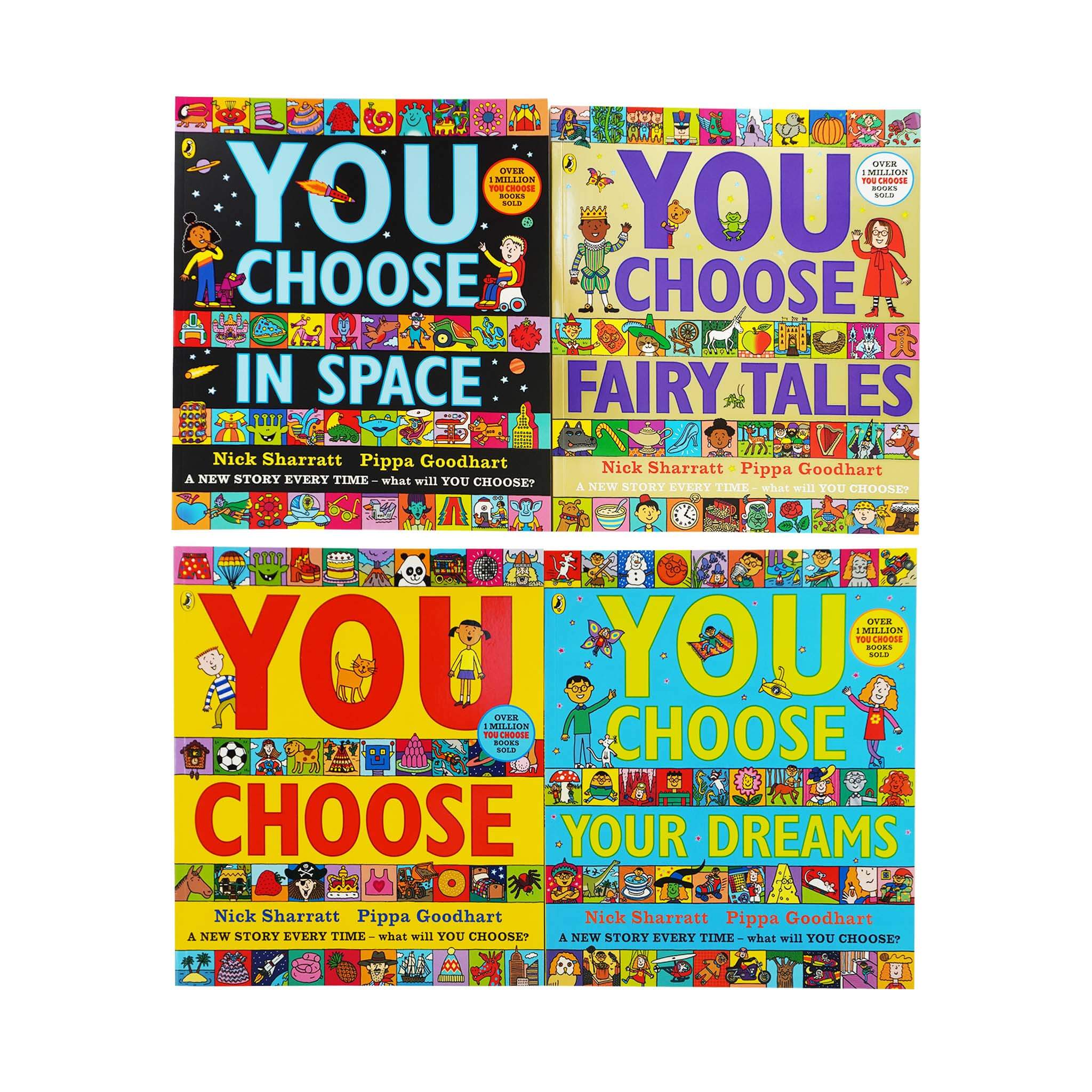 You Choose Series 4 Books Children's Collection Set By Pippa Goodhart - Age 2-6 - Paperback