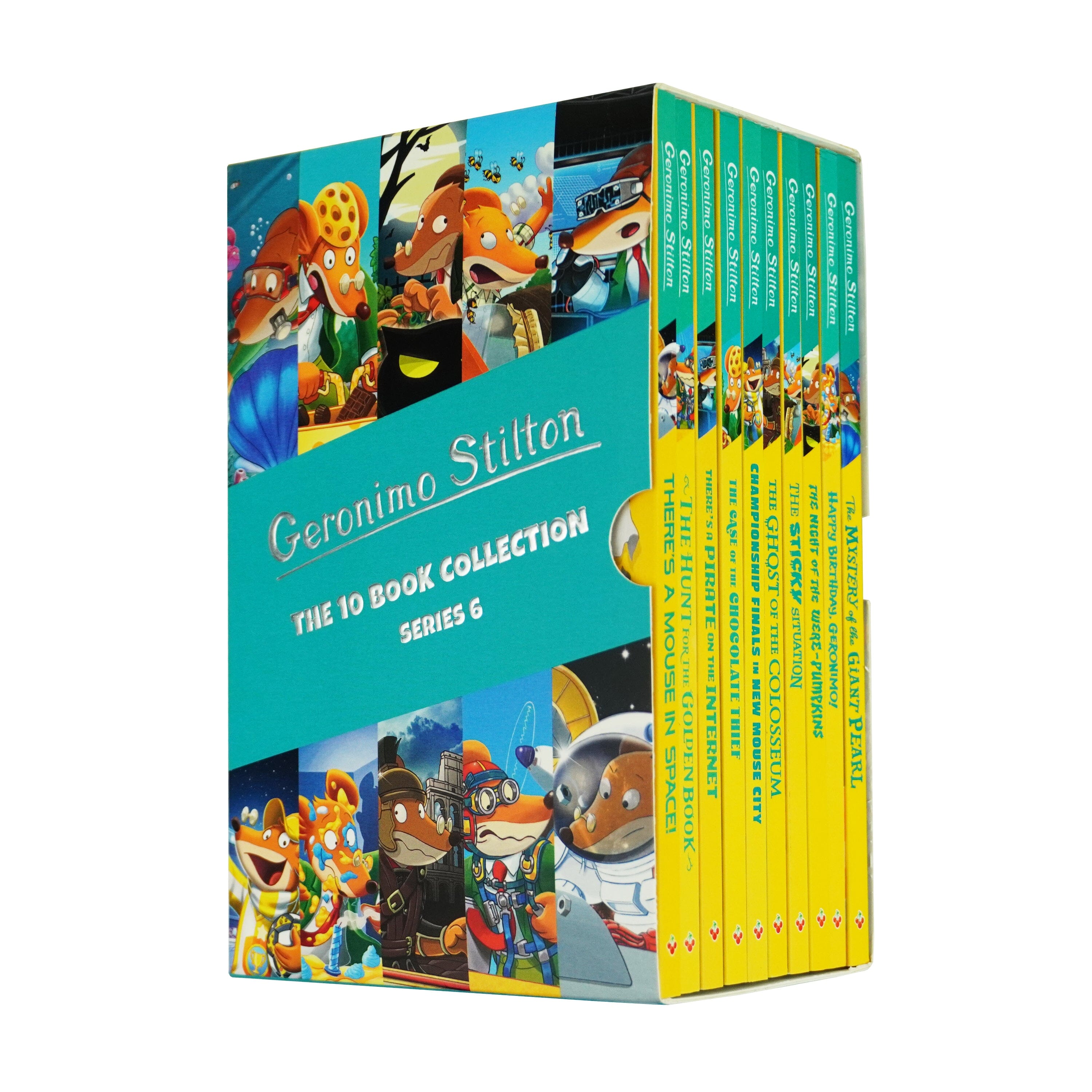 Geronimo Stilton The 10 Book Collection (Series 6) Box Set - Ages 5-7 - Paperback