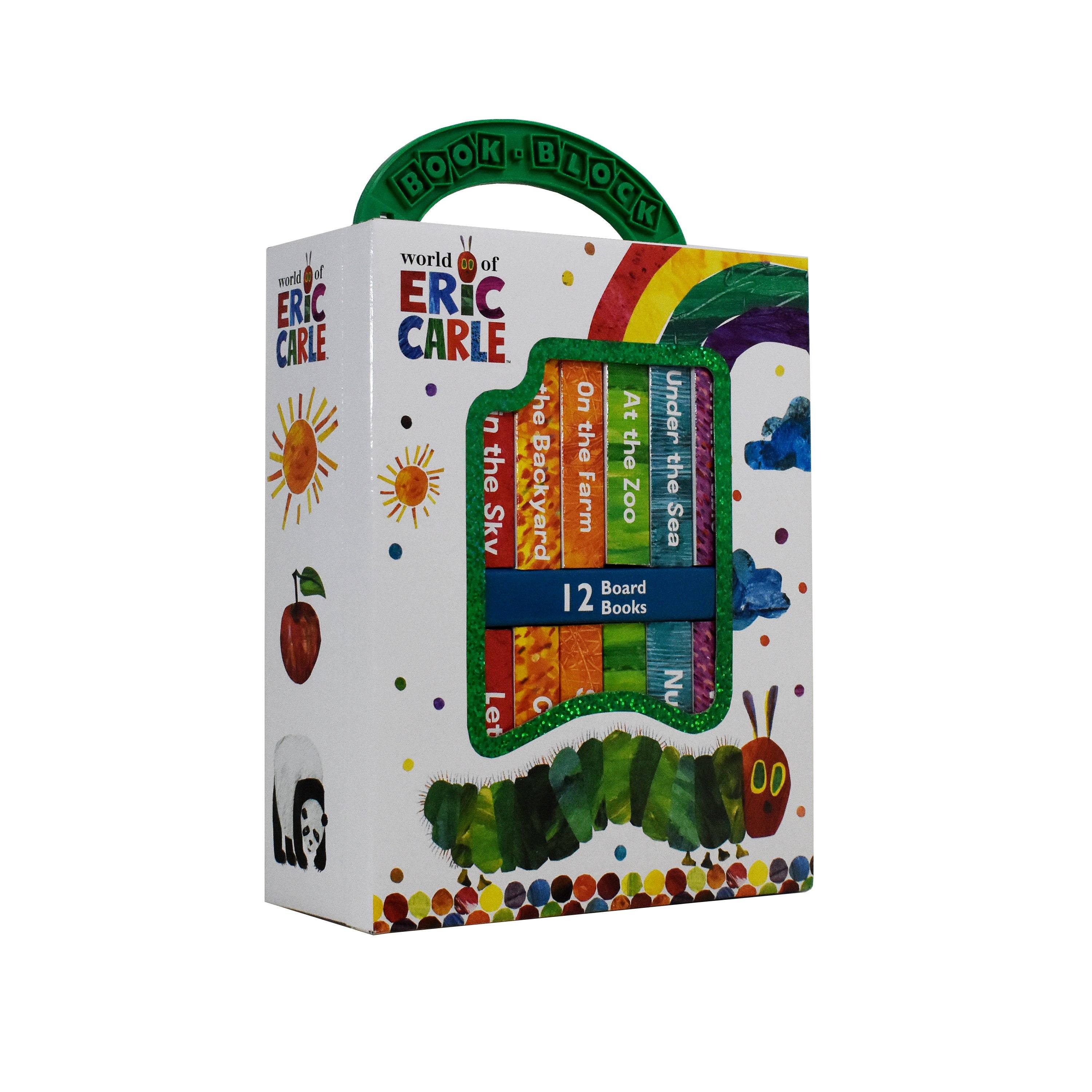 World of Eric Carle, My First Library Board Book Block 12-Book Set - Age 0-5 - Board Book