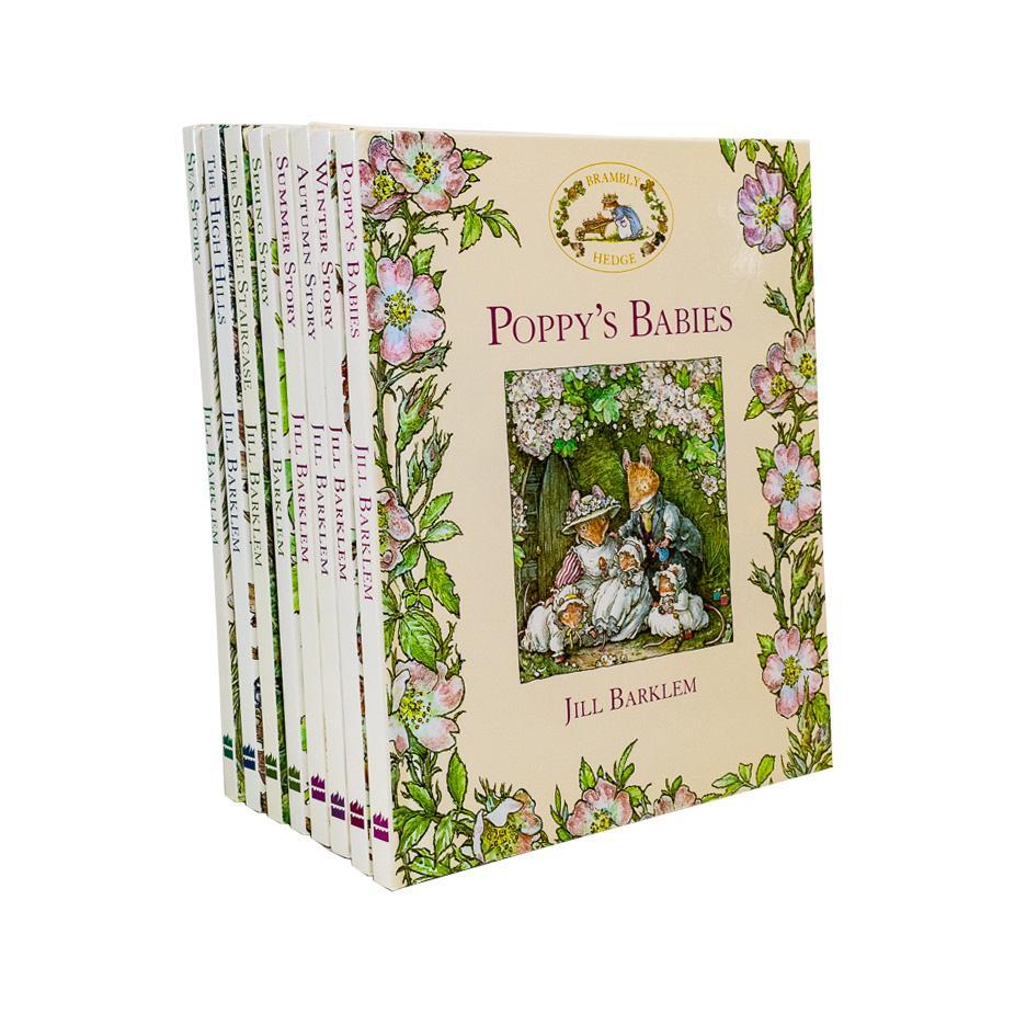 The Brambly Hedge Library Collection 8 Books Set By Jill Barklem - Ages 3-6 - Hardback
