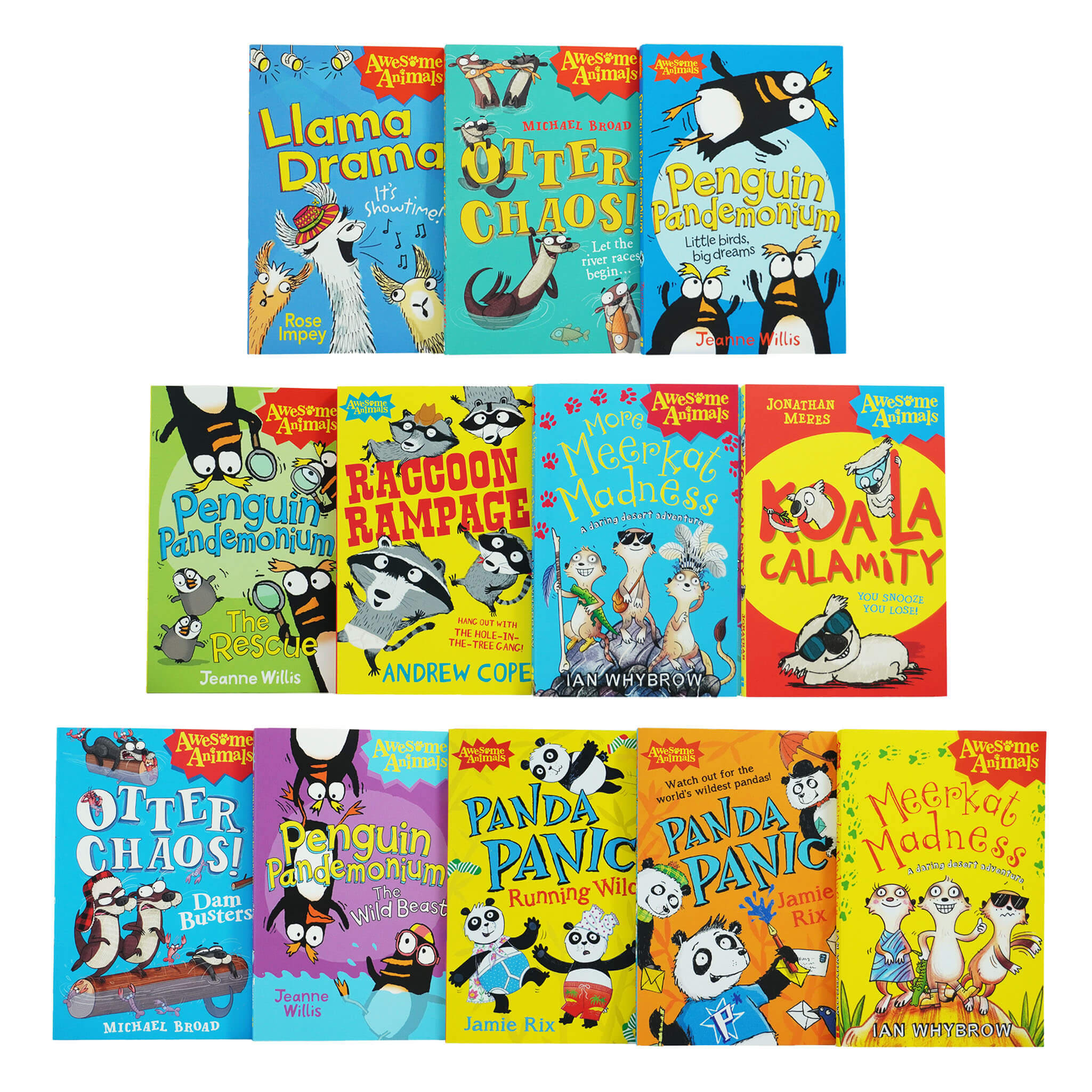 Awesome Animals Series 12 Books Collection Set - Ages 6-12 - Paperback