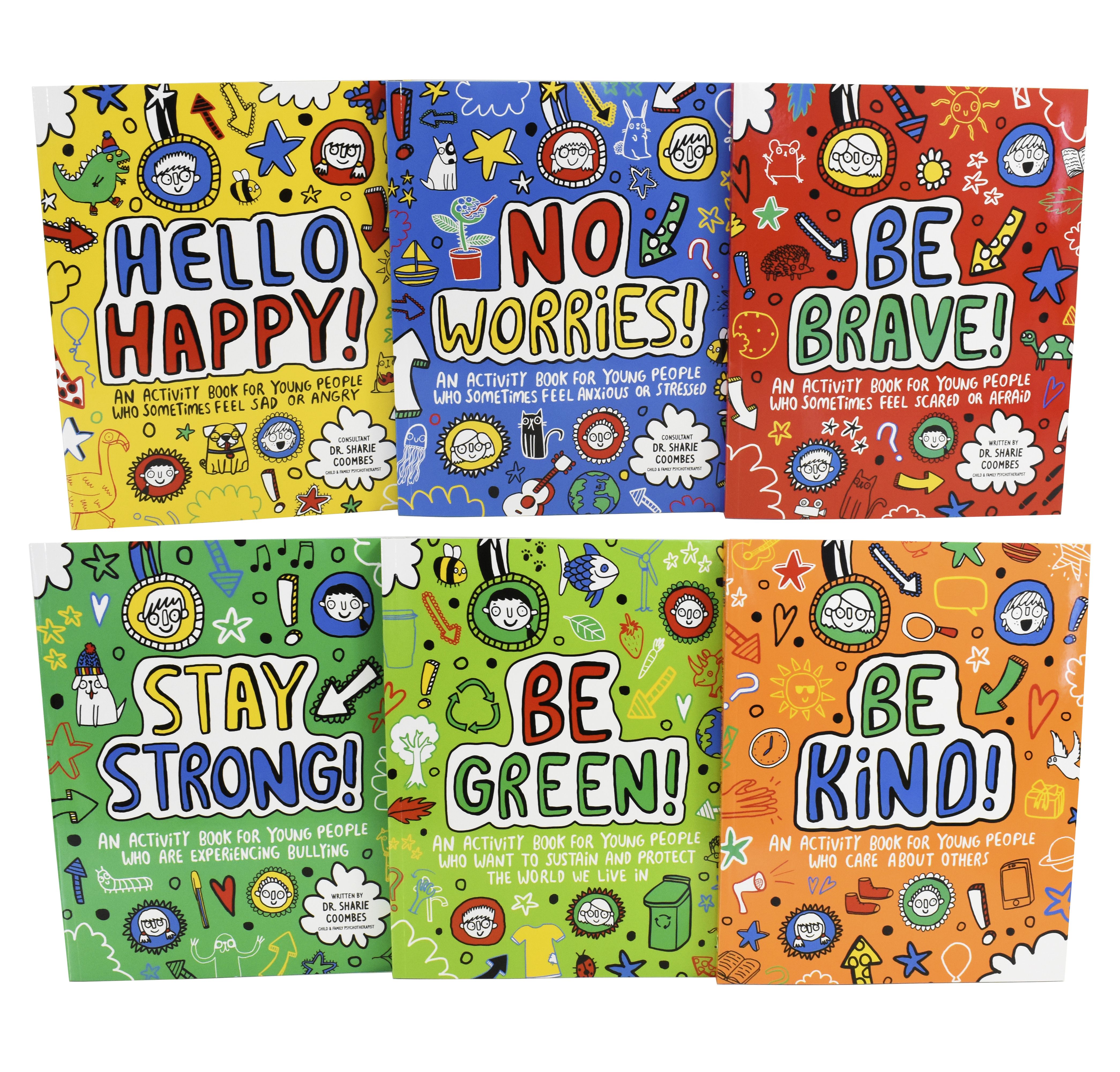 Mindful Kids 6 Books Collection Activity Box Set by Sharie Coombes - Paperback - Age 5-7