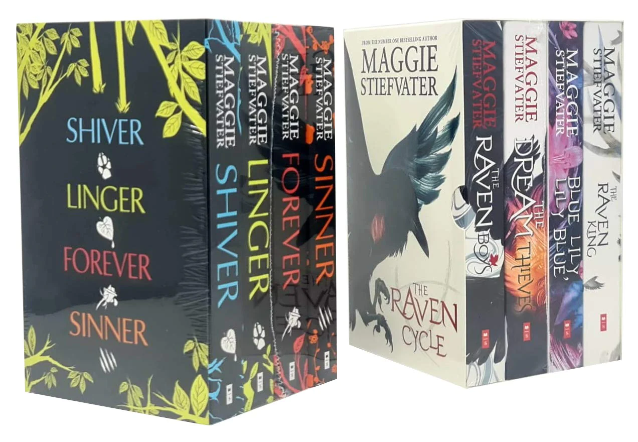 Maggie Stiefvater Collection: Wolves of Mercy Falls & Raven Cycle Series 8 Books Set - Ages 13+ - Paperback
