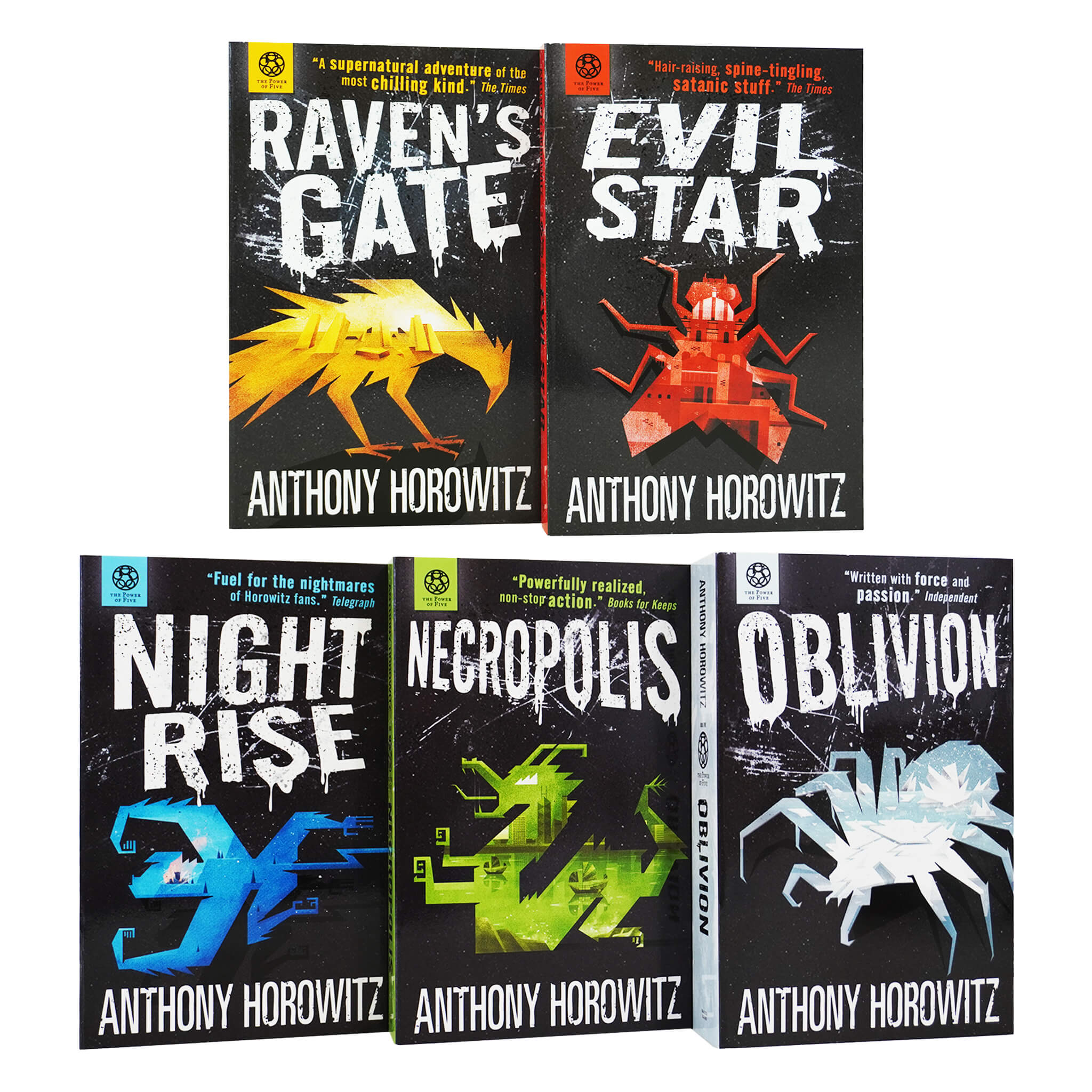 The Power of Five 5 Books Collection by Anthony Horowitz - Ages 9-14 - Paperback