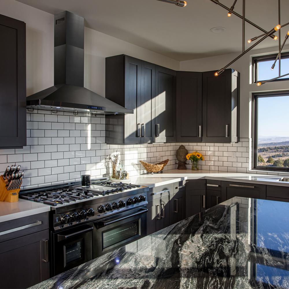 Wall Mount Range Hood in Black Stainless Steel (BSKBN-30)  ZLINE 30 in.