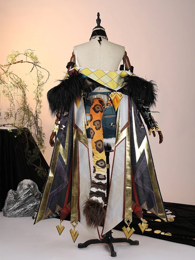 Costume Cosplay Genshin Impact Xilonen Panthera Ocelota Natlan pour Femme - Tenue de Fête d'Halloween
