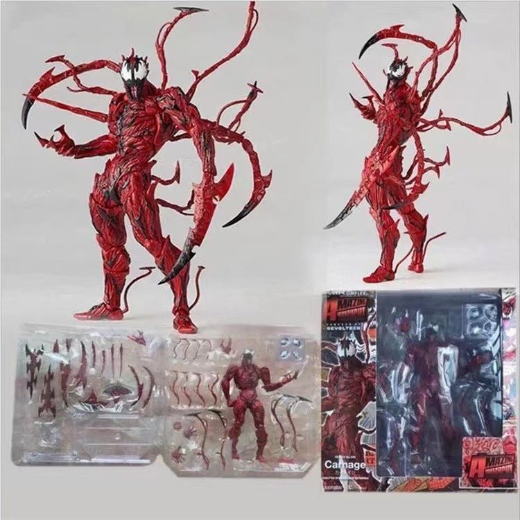 Figurine Action Marvel Venom Rouge Carnage - Collection The Amazing Spiderman