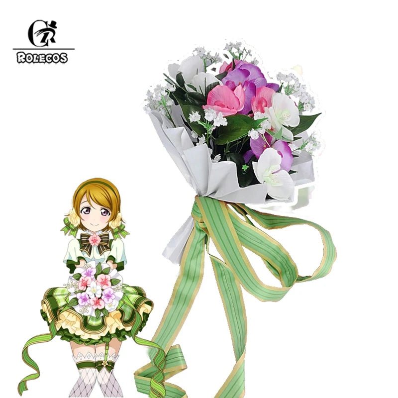 Bouquet de Fleurs Cosplay LoveLive Yazawa Nico Nozomi Tojo Eli Rin Sonoda Umi Kotori Maki
