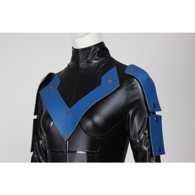 Costume Cosplay Arkham City Dick Grayson Nightwing Combinaison pour Halloween Carnaval