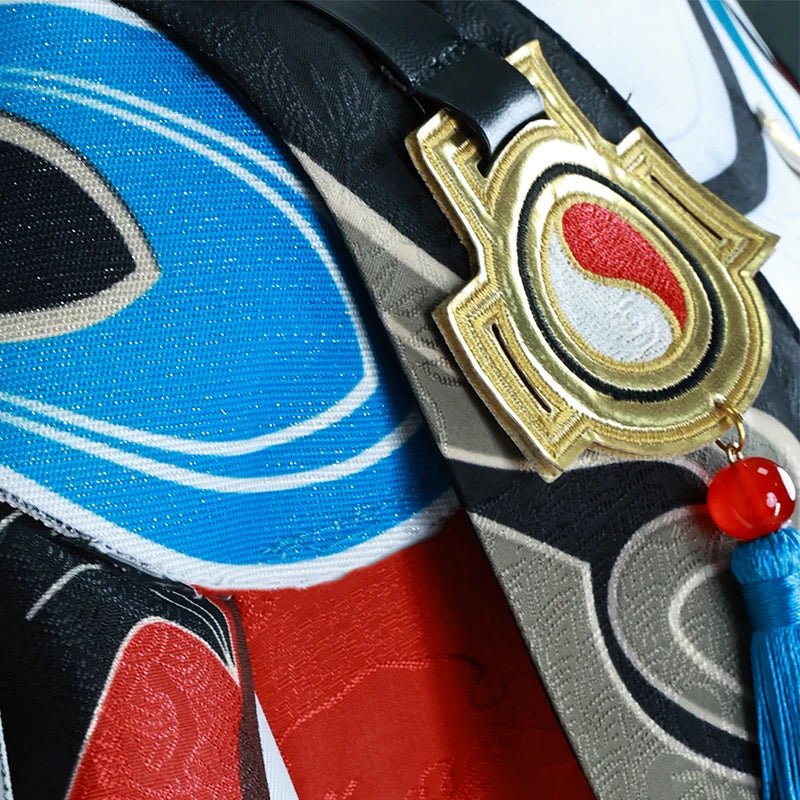 Costume Cosplay Honkai Star Rail Jiaoqiu Guérisseur Foxian pour Homme avec Queue pour Halloween et Carnaval