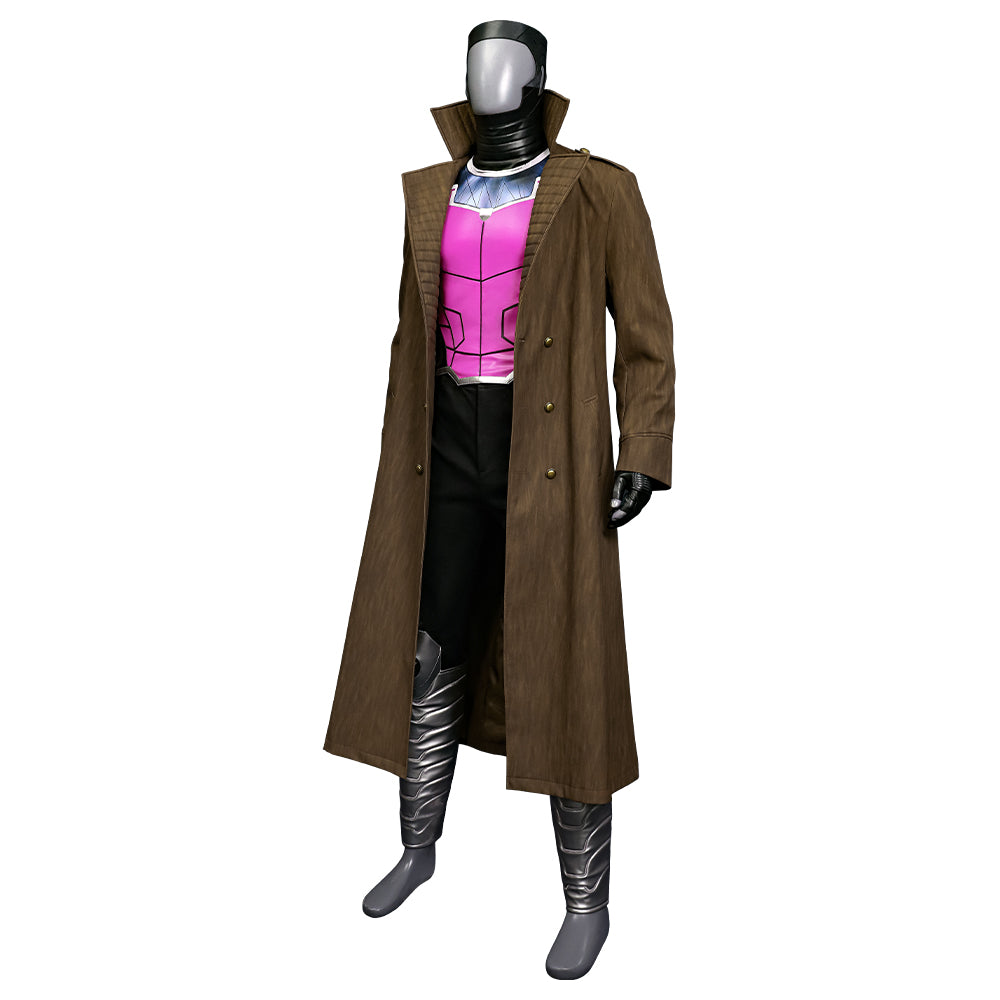 Costume Cosplay Gambit Deadpool 3 - Réplique de Film de Qualité Premium