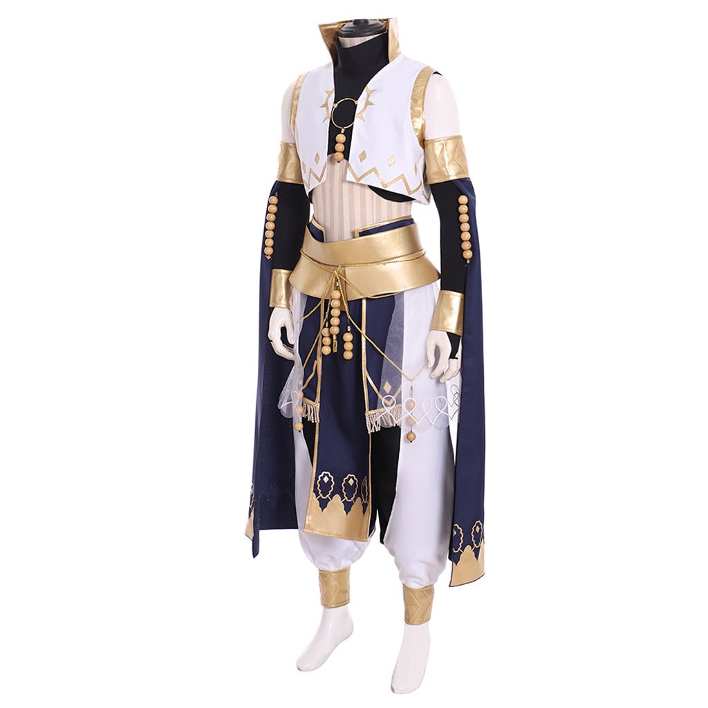 Costume Cosplay Danseuse Indigo Fire Emblem pour Spectacle et Uniforme de Scène