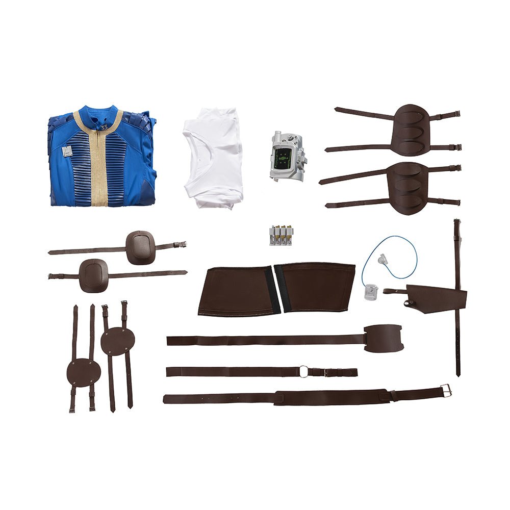 Costume Cosplay Version Masculine Série Fallout en Direct - Tenue de Série TV de Haute Qualité