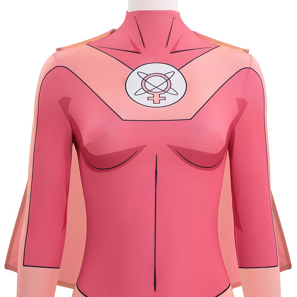 Costume Cosplay Invincible Atom Eve - Qualité Premium pour Fans d'Anime