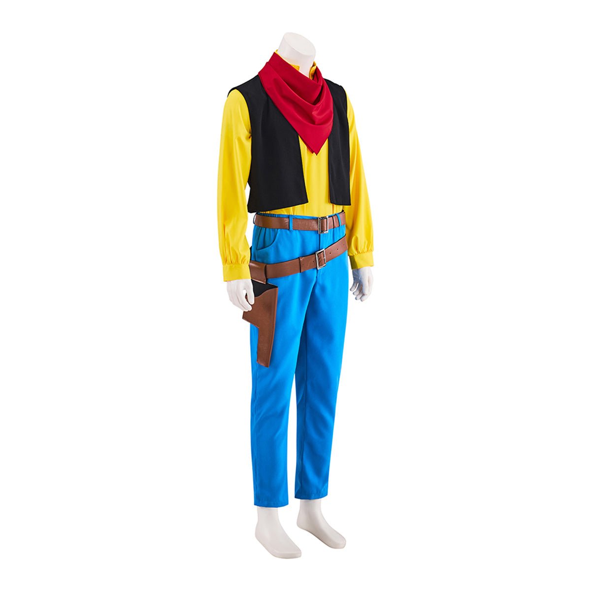 Costume Cosplay Lucky Luke Cowboy – Tenue Officielle pour Fans et Collectionneurs