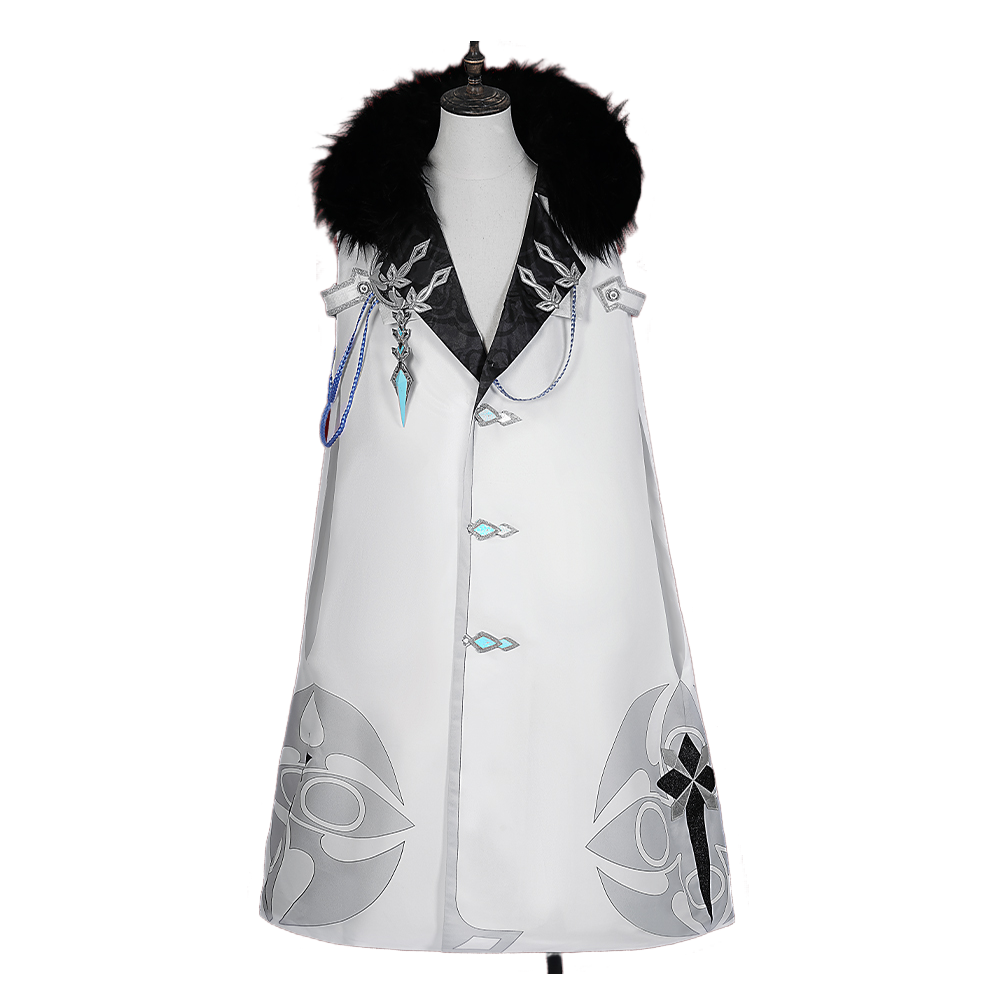 Costume Cosplay Docteur des Harbingers Fatui de Genshin Impact - Qualité Premium