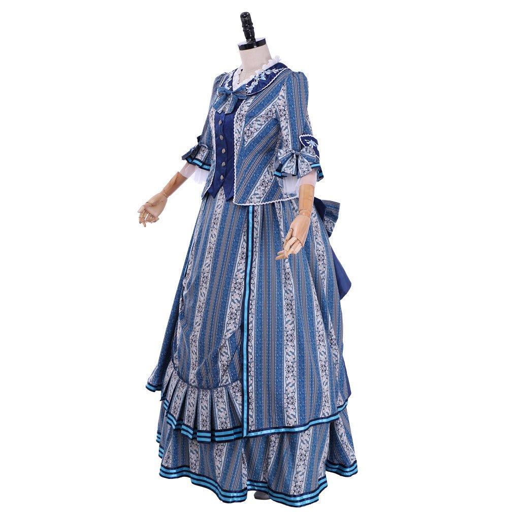 Costume Cosplay Christine Daae Le Fantôme de l'Opéra | Robe de Souhait Bleue