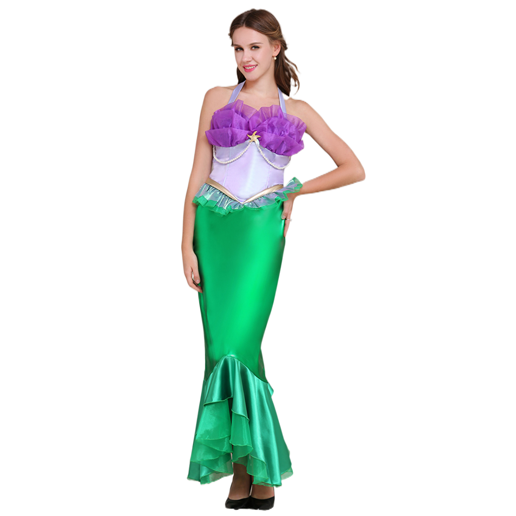 Costume Cosplay Ariel La Petite Sirène | Costume Disney Ariel pour Toutes les Versions | Série Cosplay