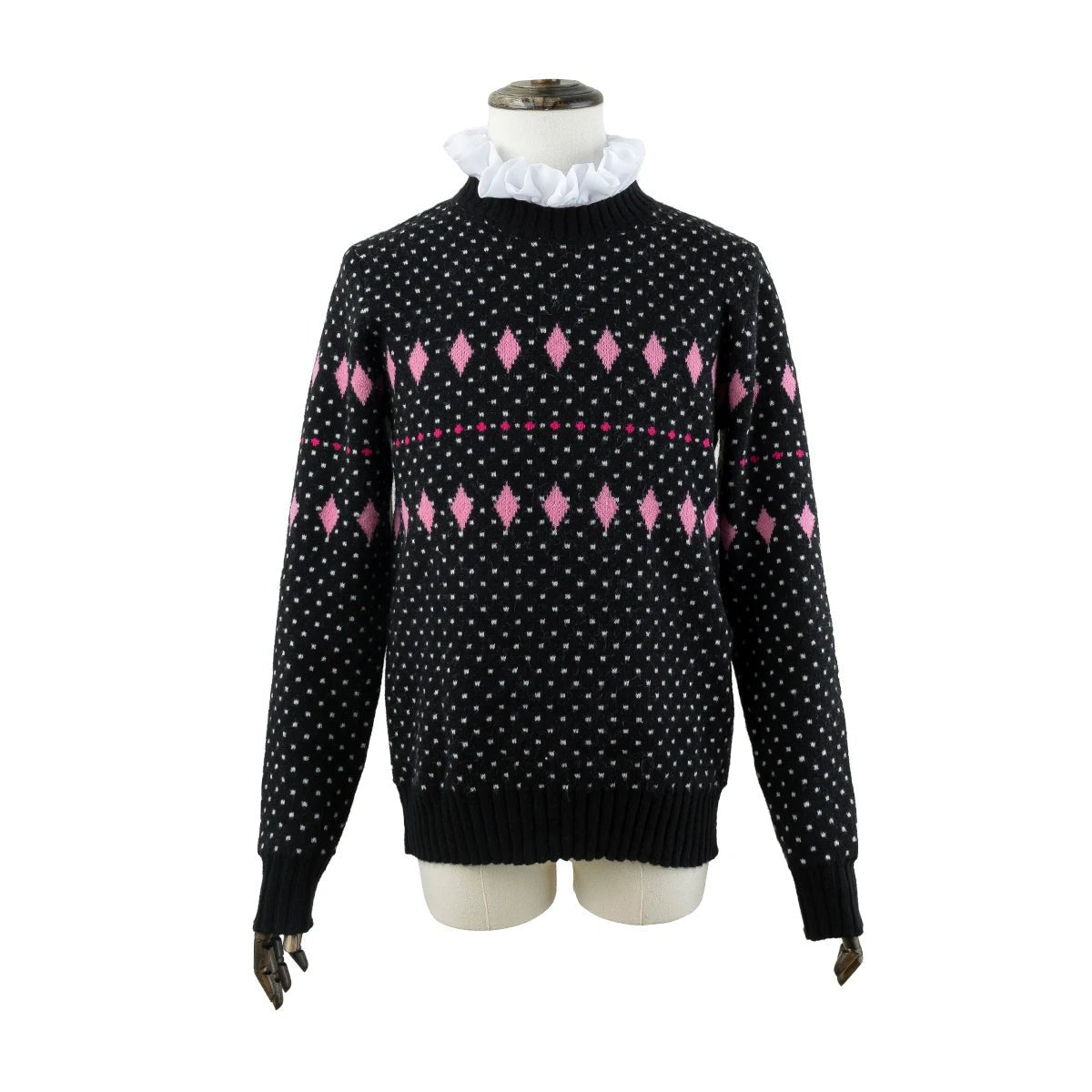 Costume Cosplay Chigiri Blue Lock avec Perruque, Sweater, Pantalon et Sac